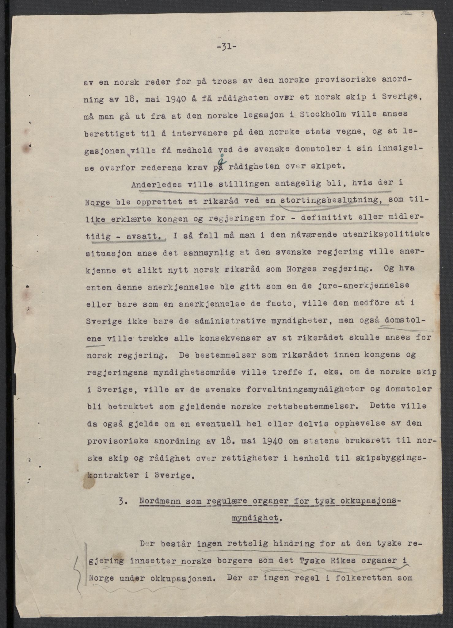 Landssvikarkivet, Oslo politikammer, AV/RA-S-3138-01/D/Da/L0003: Dnr. 29, 1945, p. 1121