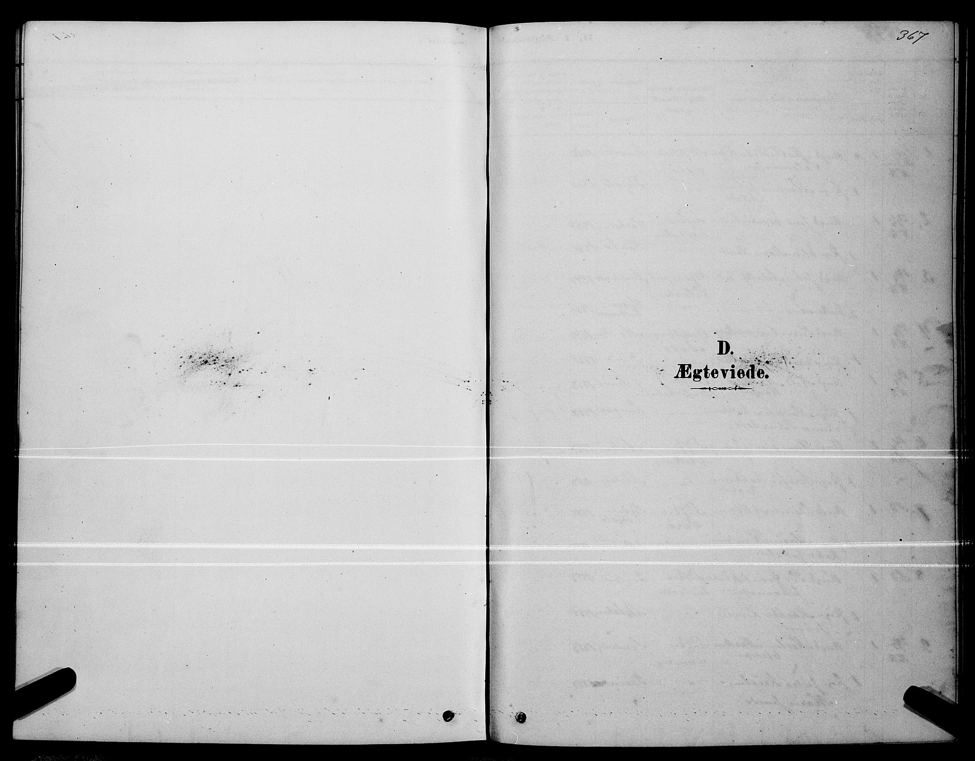 Ministerialprotokoller, klokkerbøker og fødselsregistre - Nordland, AV/SAT-A-1459/834/L0513: Parish register (copy) no. 834C04, 1877-1892, p. 367