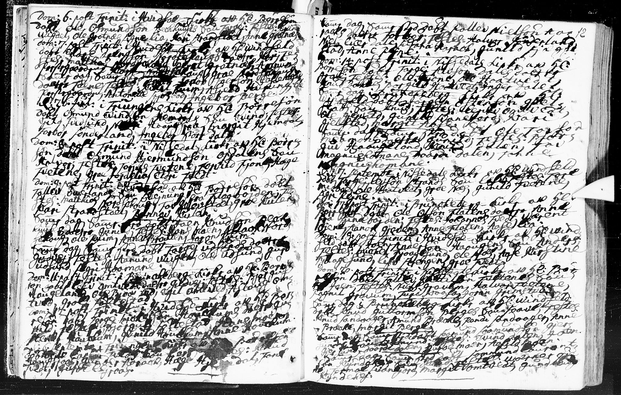 Kviteseid kirkebøker, SAKO/A-276/F/Fa/L0002: Parish register (official) no. I 2, 1773-1786, p. 12