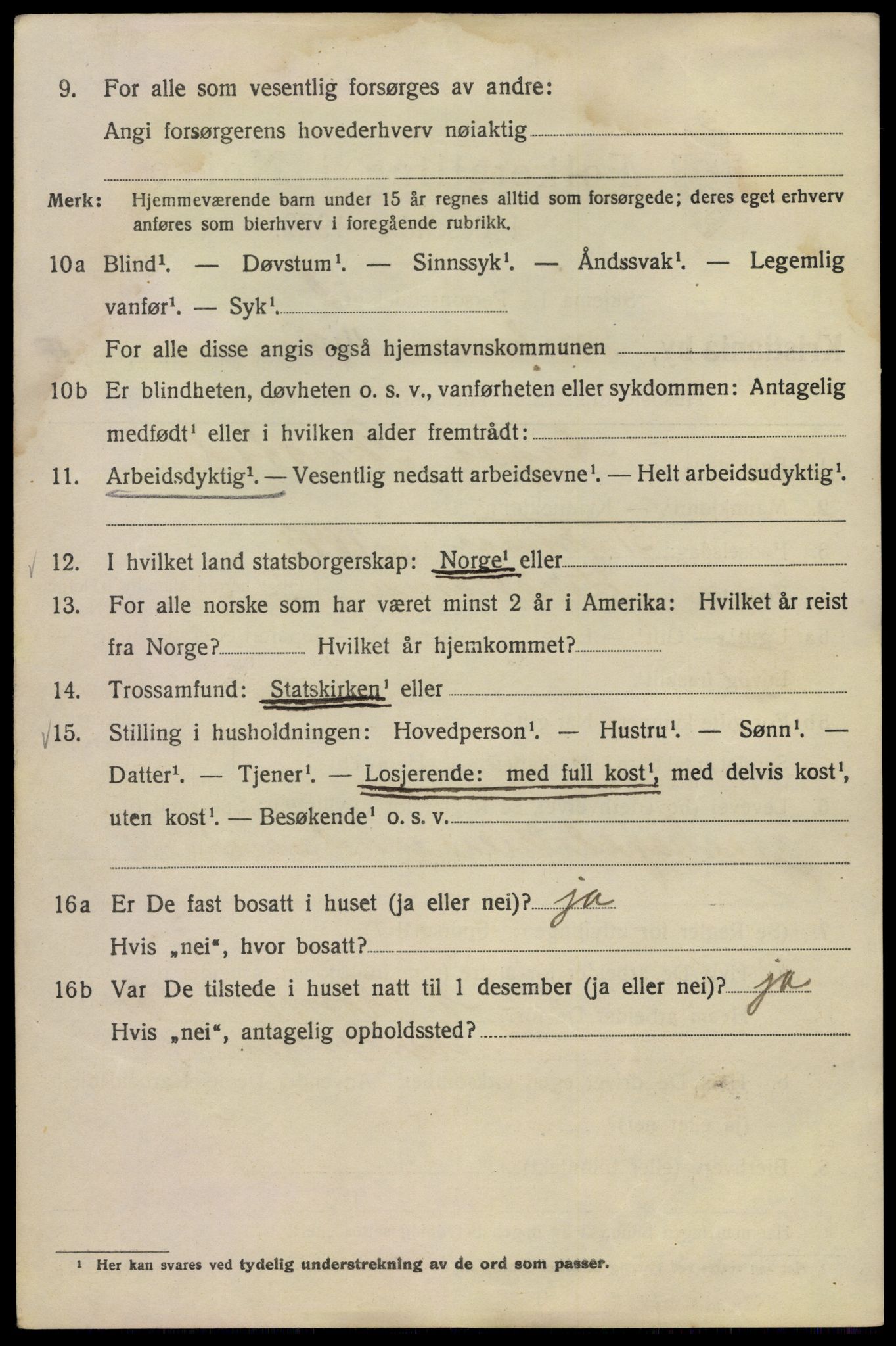 SAO, 1920 census for Kristiania, 1920, p. 340308