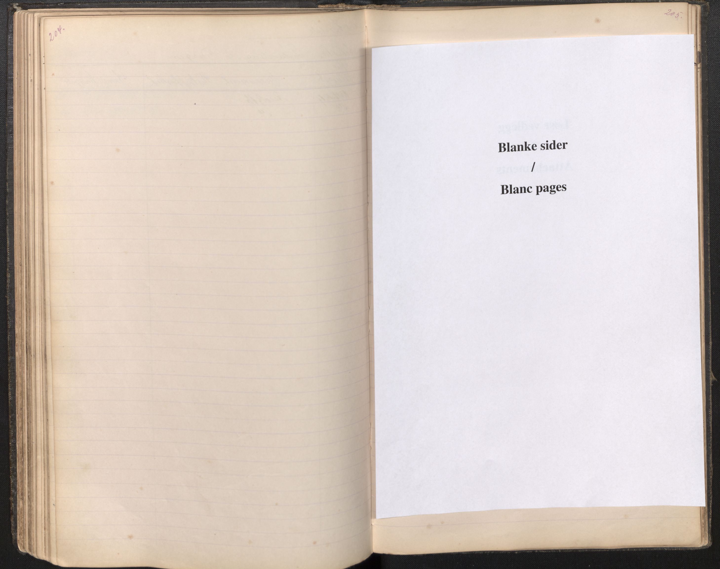 Den katolsk-apostoliske menighet, AV/SAB-SAB/PA-0331/F/L0002: Dissenter register no. 2, 1884-1947, p. 204-205