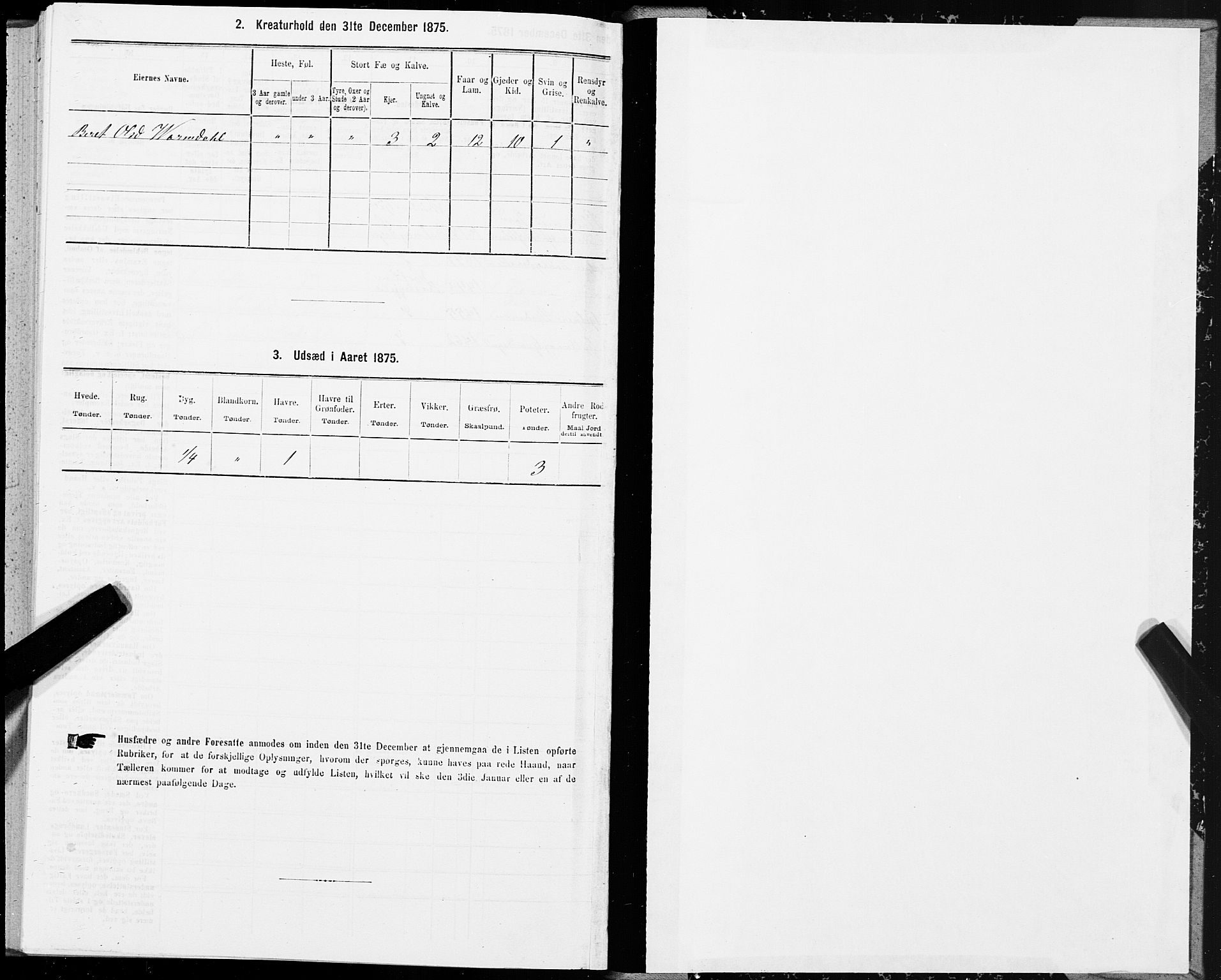 SAT, 1875 census for 1664P Selbu, 1875