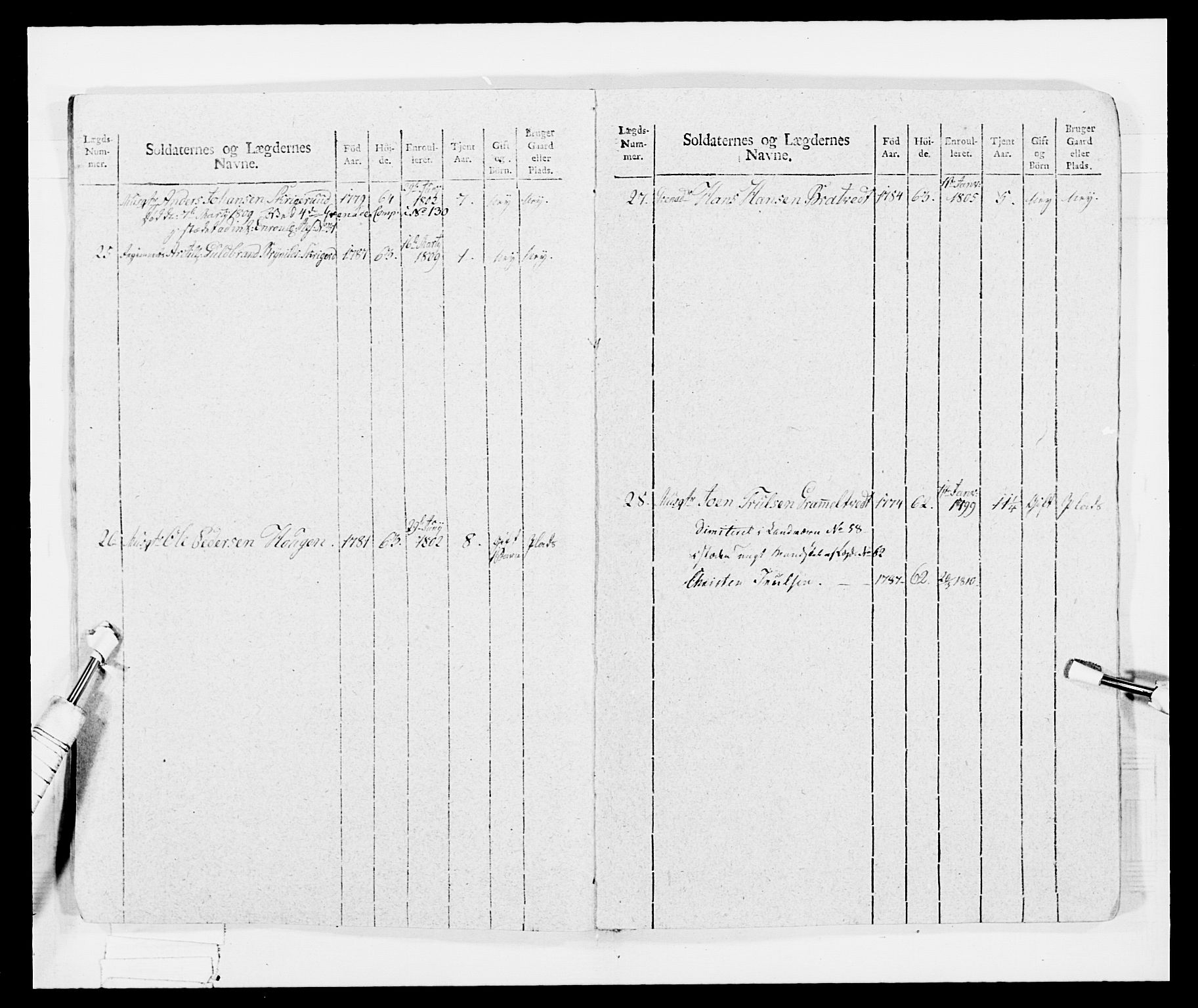 Generalitets- og kommissariatskollegiet, Det kongelige norske kommissariatskollegium, AV/RA-EA-5420/E/Eh/L0034: Nordafjelske gevorbne infanteriregiment, 1810, p. 16