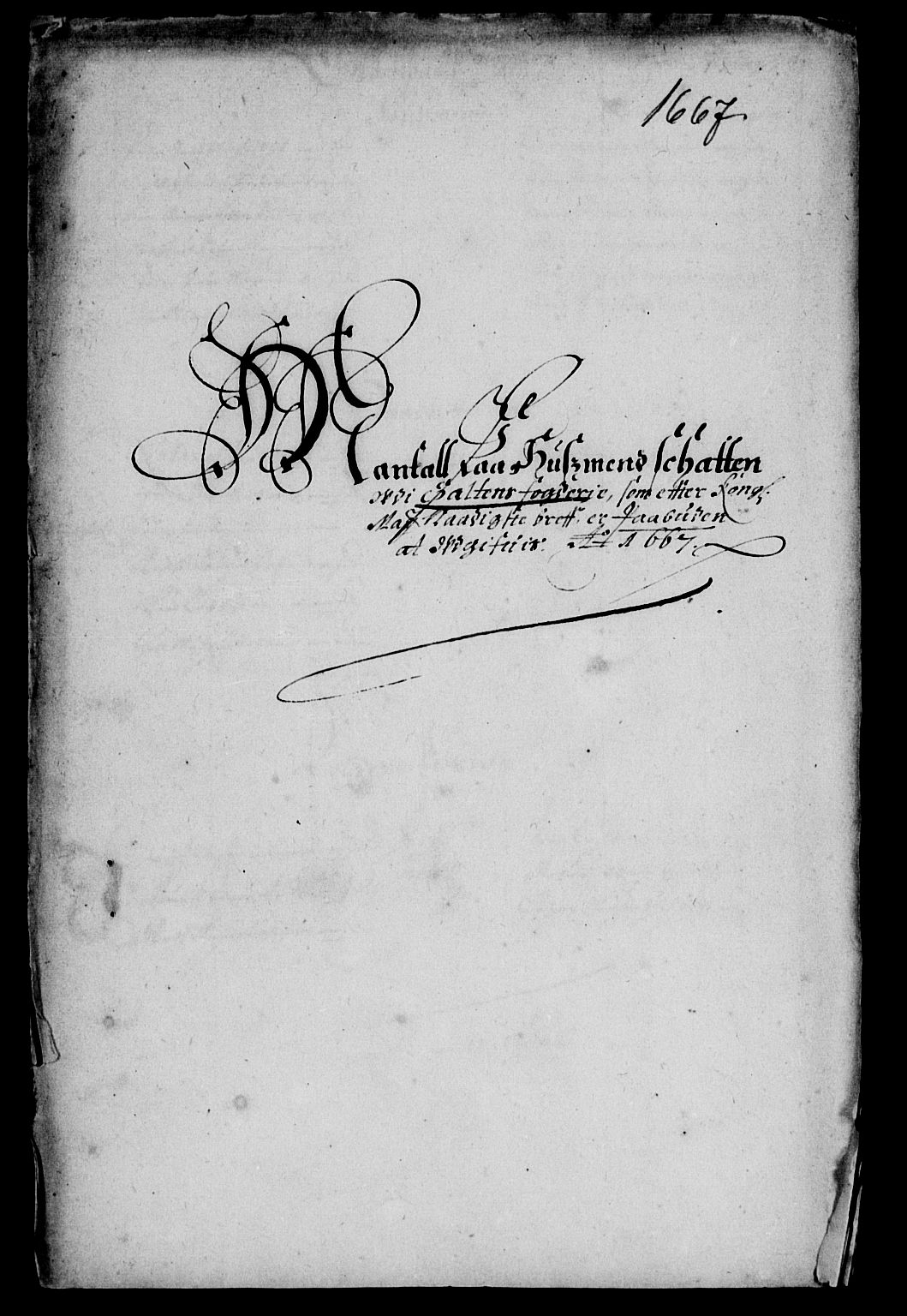 Rentekammeret inntil 1814, Reviderte regnskaper, Lensregnskaper, RA/EA-5023/R/Rb/Rbz/L0041: Nordlandenes len, 1664-1667