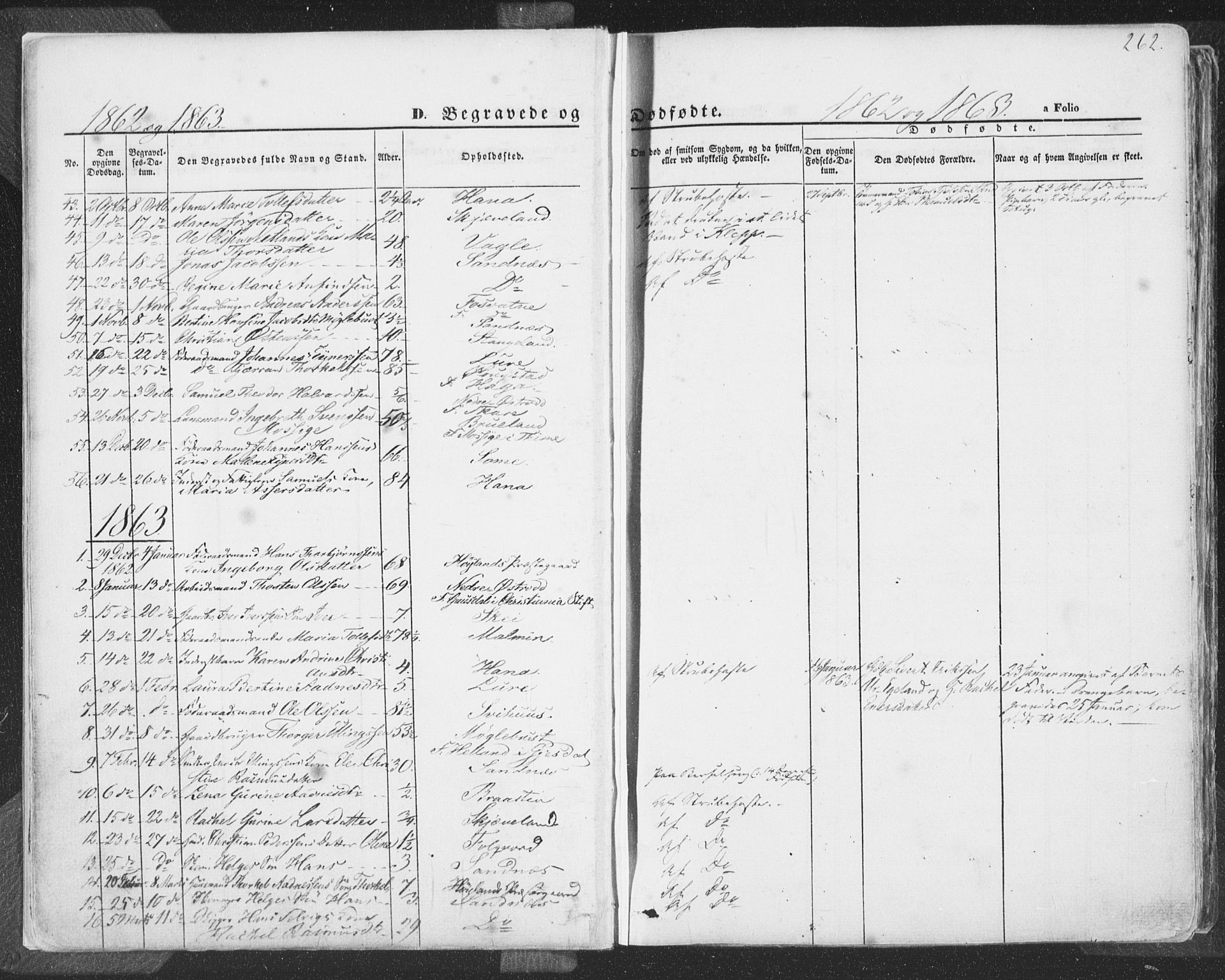 Høyland sokneprestkontor, SAST/A-101799/001/30BA/L0009: Parish register (official) no. A 9.2, 1857-1877, p. 262