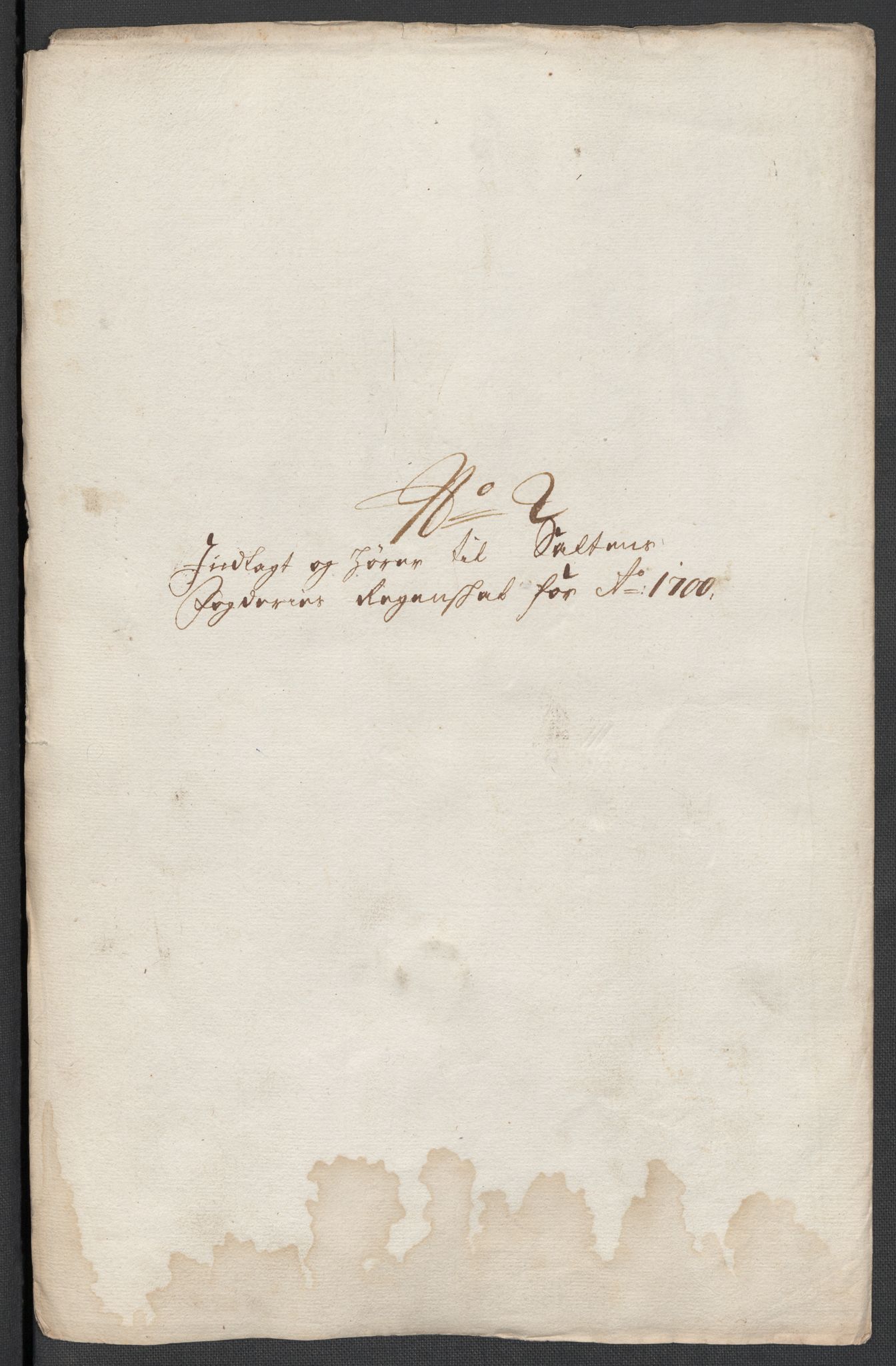 Rentekammeret inntil 1814, Reviderte regnskaper, Fogderegnskap, RA/EA-4092/R66/L4579: Fogderegnskap Salten, 1697-1700, p. 368