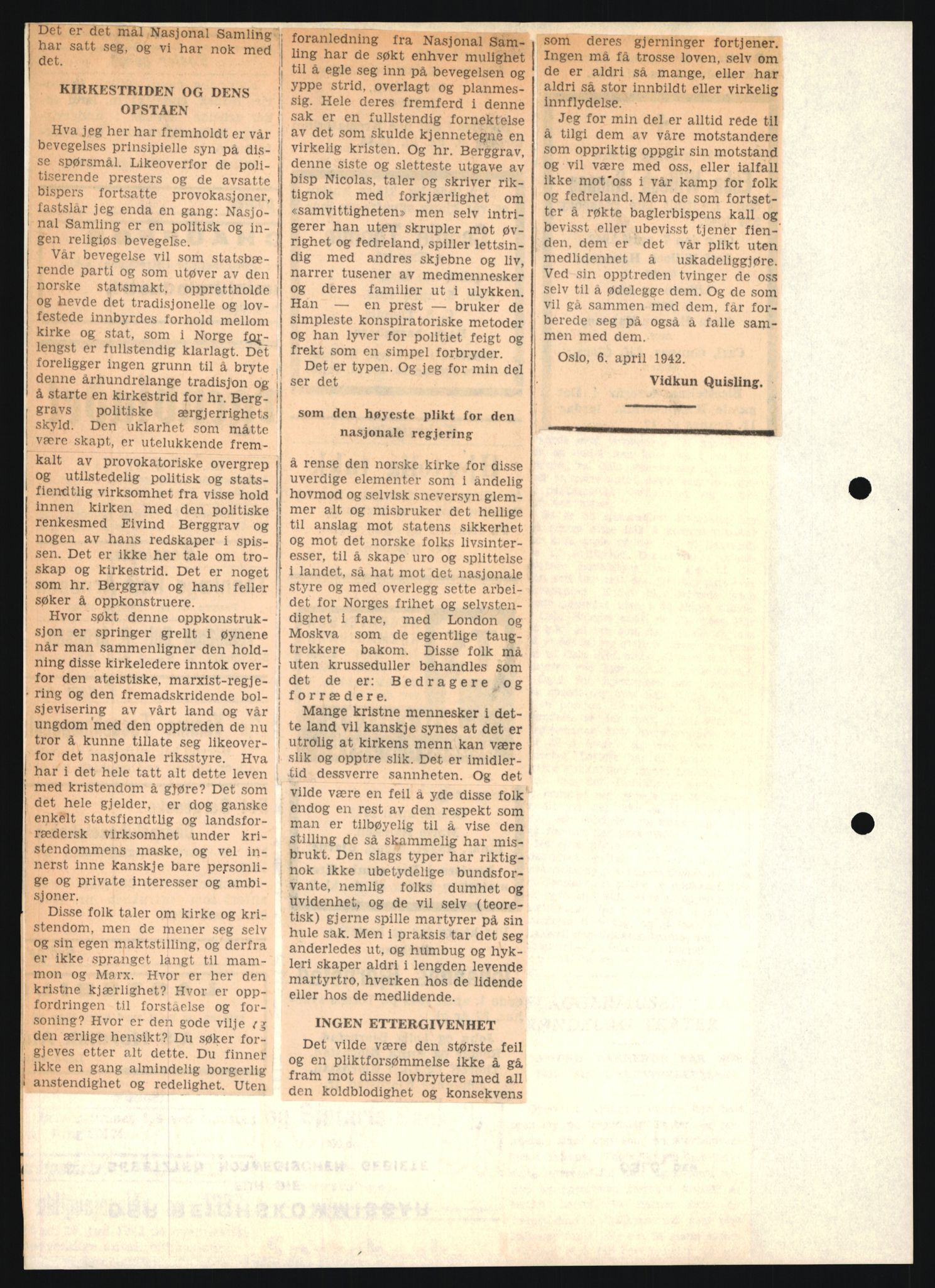 Forsvarets Overkommando. 2 kontor. Arkiv 11.4. Spredte tyske arkivsaker, AV/RA-RAFA-7031/D/Dar/Darb/L0013: Reichskommissariat - Hauptabteilung Vervaltung, 1917-1942, p. 1209