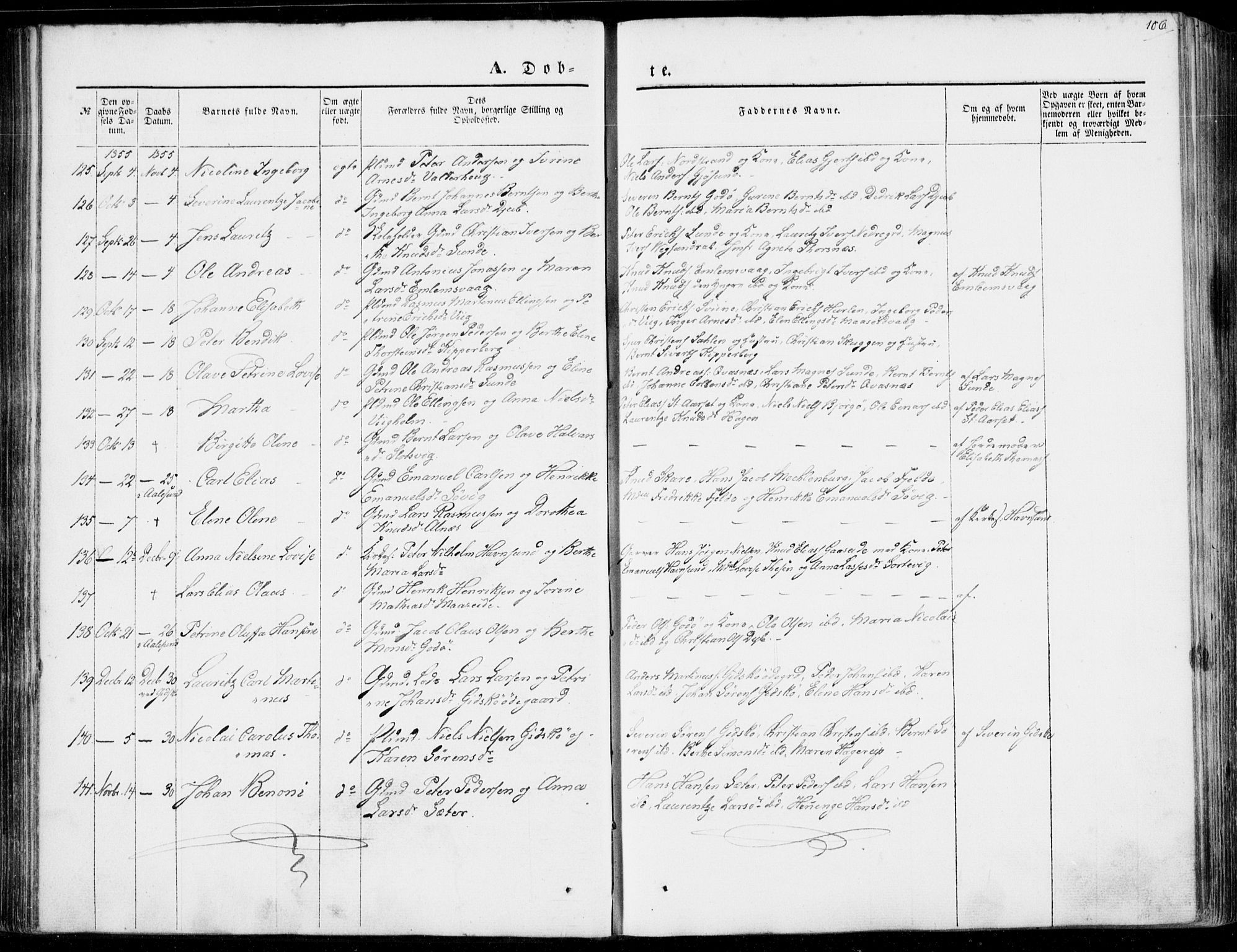 Ministerialprotokoller, klokkerbøker og fødselsregistre - Møre og Romsdal, SAT/A-1454/528/L0397: Parish register (official) no. 528A08, 1848-1858, p. 106