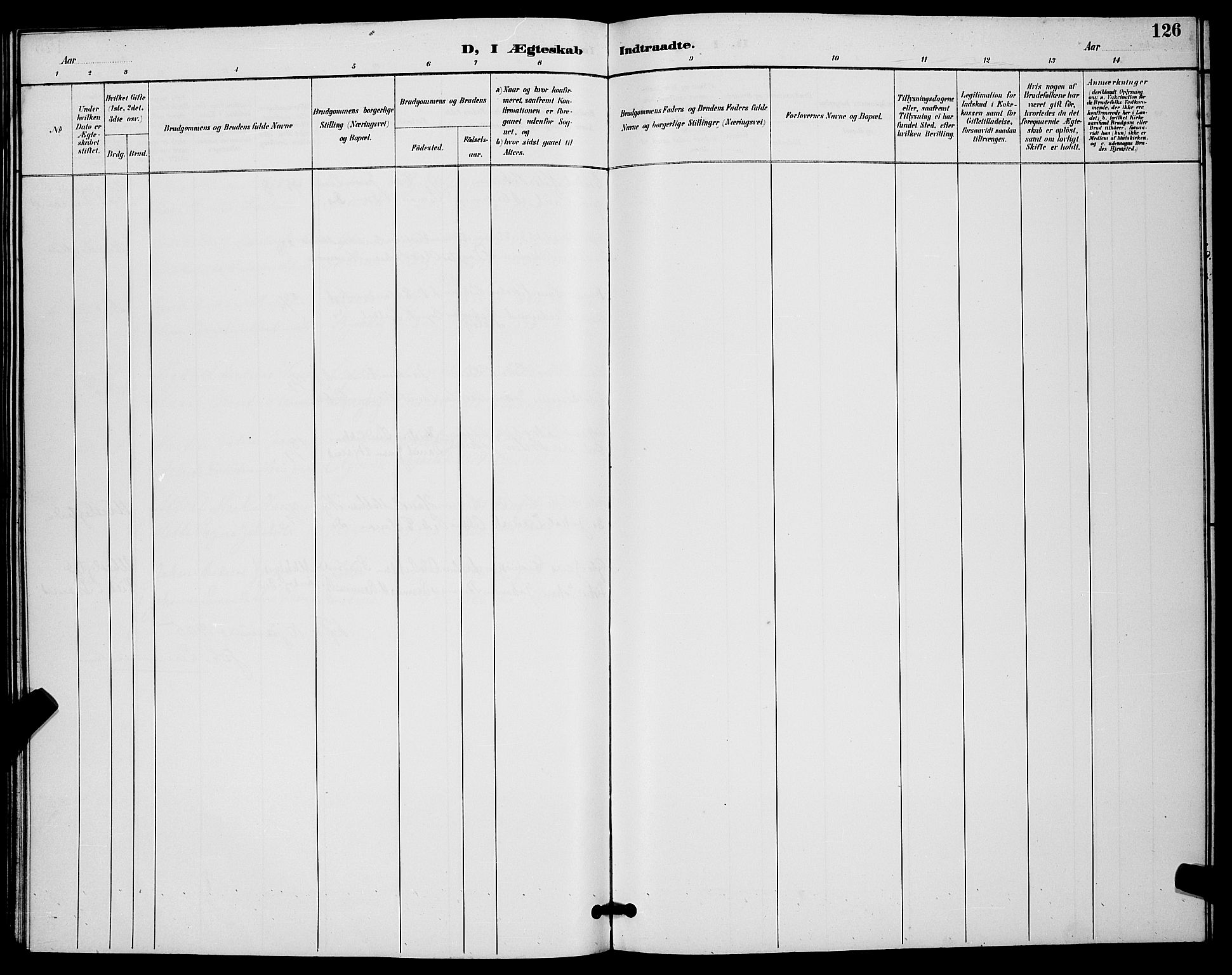 Sand/Bjarkøy sokneprestkontor, AV/SATØ-S-0811/I/Ia/Iab/L0003klokker: Parish register (copy) no. 3, 1891-1904, p. 126