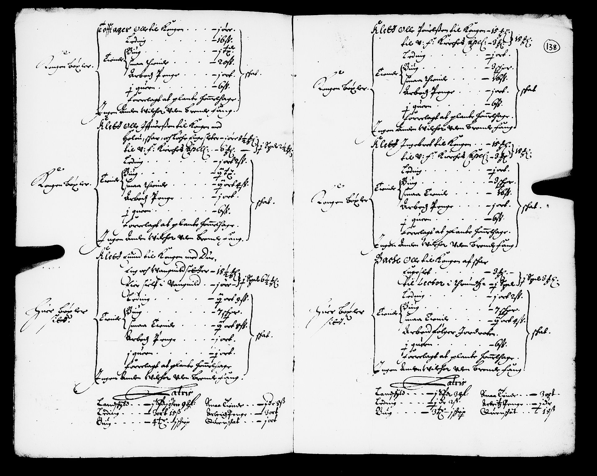 Rentekammeret inntil 1814, Realistisk ordnet avdeling, AV/RA-EA-4070/N/Nb/Nba/L0050: Orkdal fogderi, 1666, p. 137b-138a