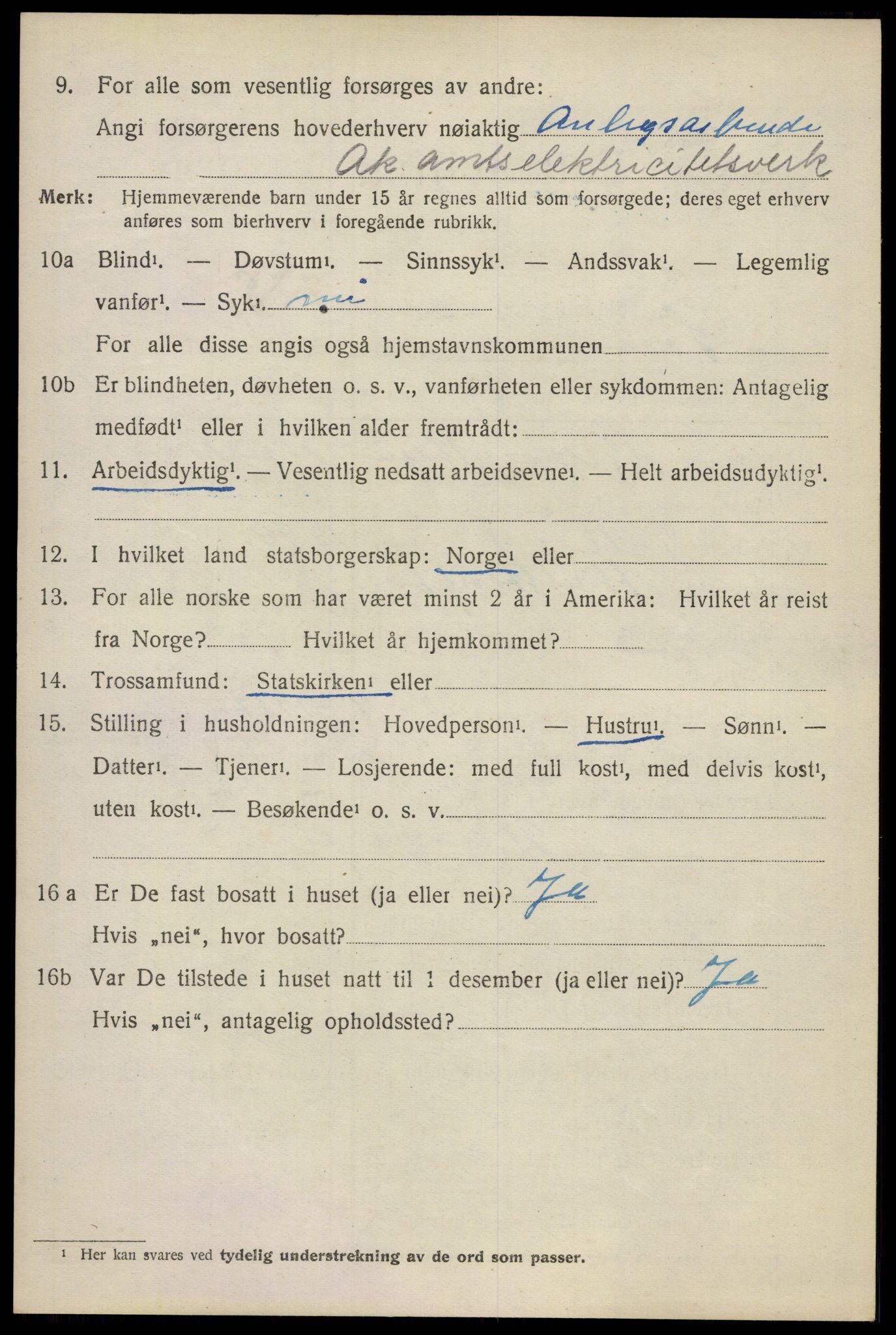 SAO, 1920 census for Sørum, 1920, p. 2102