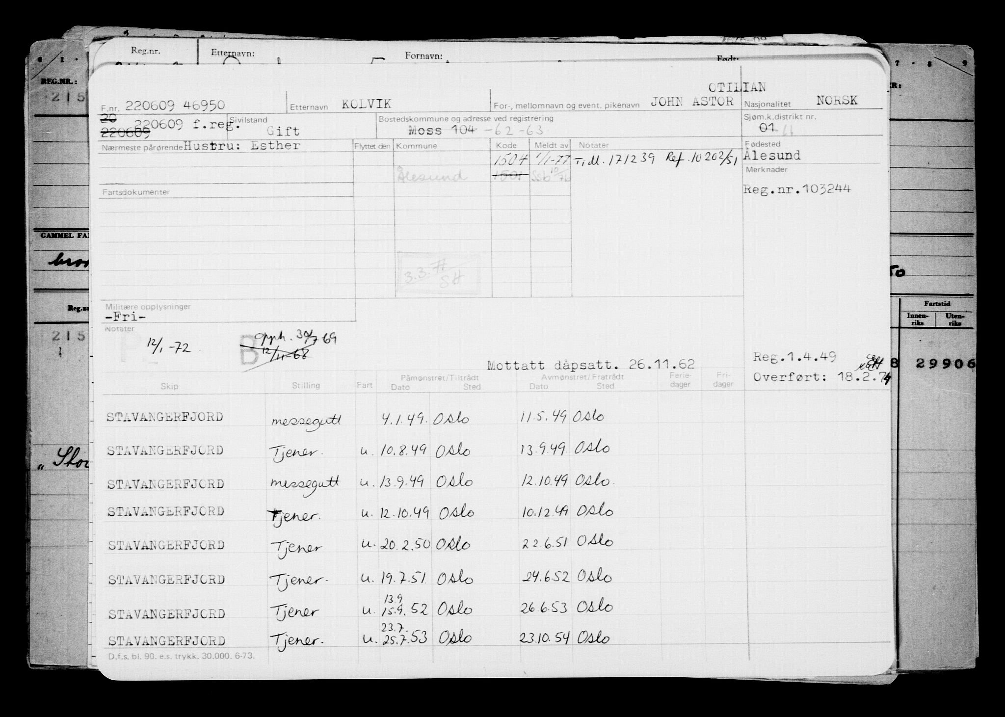 Direktoratet for sjømenn, AV/RA-S-3545/G/Gb/L0083: Hovedkort, 1909, p. 808