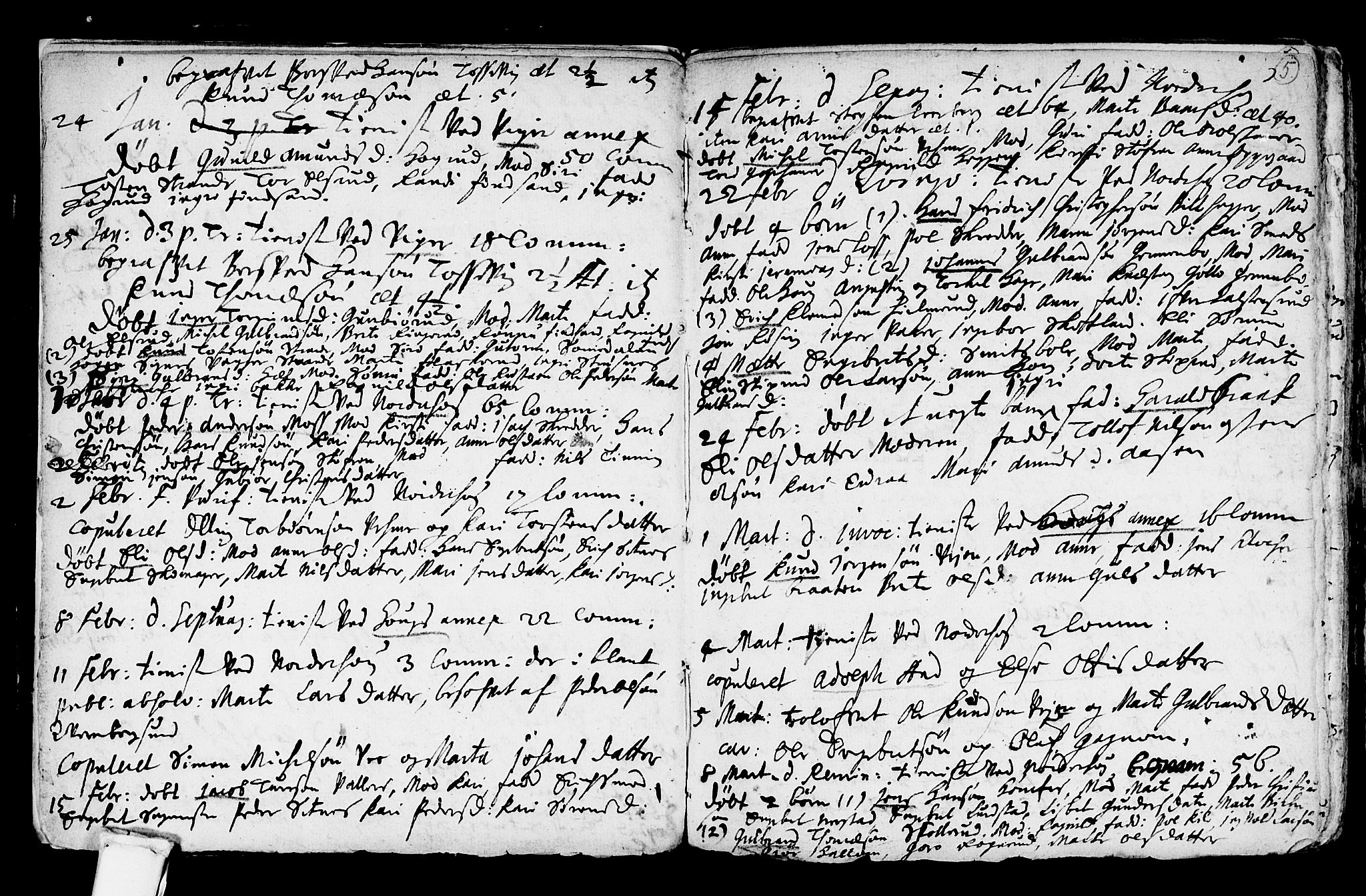 Norderhov kirkebøker, AV/SAKO-A-237/F/Fa/L0001: Parish register (official) no. 1, 1704-1716, p. 5