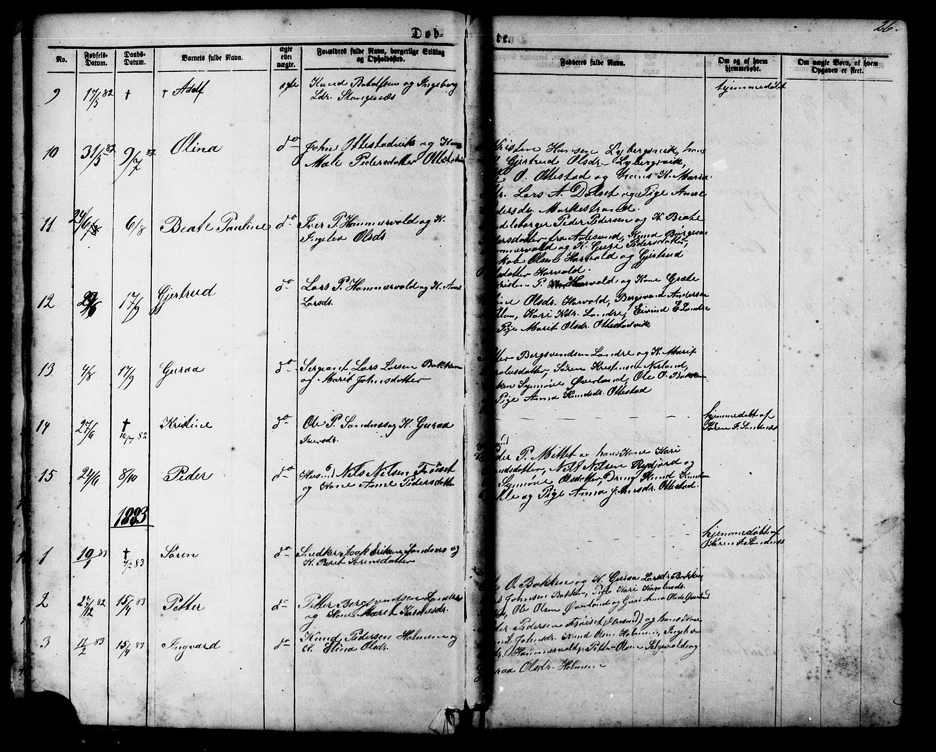 Ministerialprotokoller, klokkerbøker og fødselsregistre - Møre og Romsdal, SAT/A-1454/548/L0614: Parish register (copy) no. 548C02, 1867-1917, p. 26