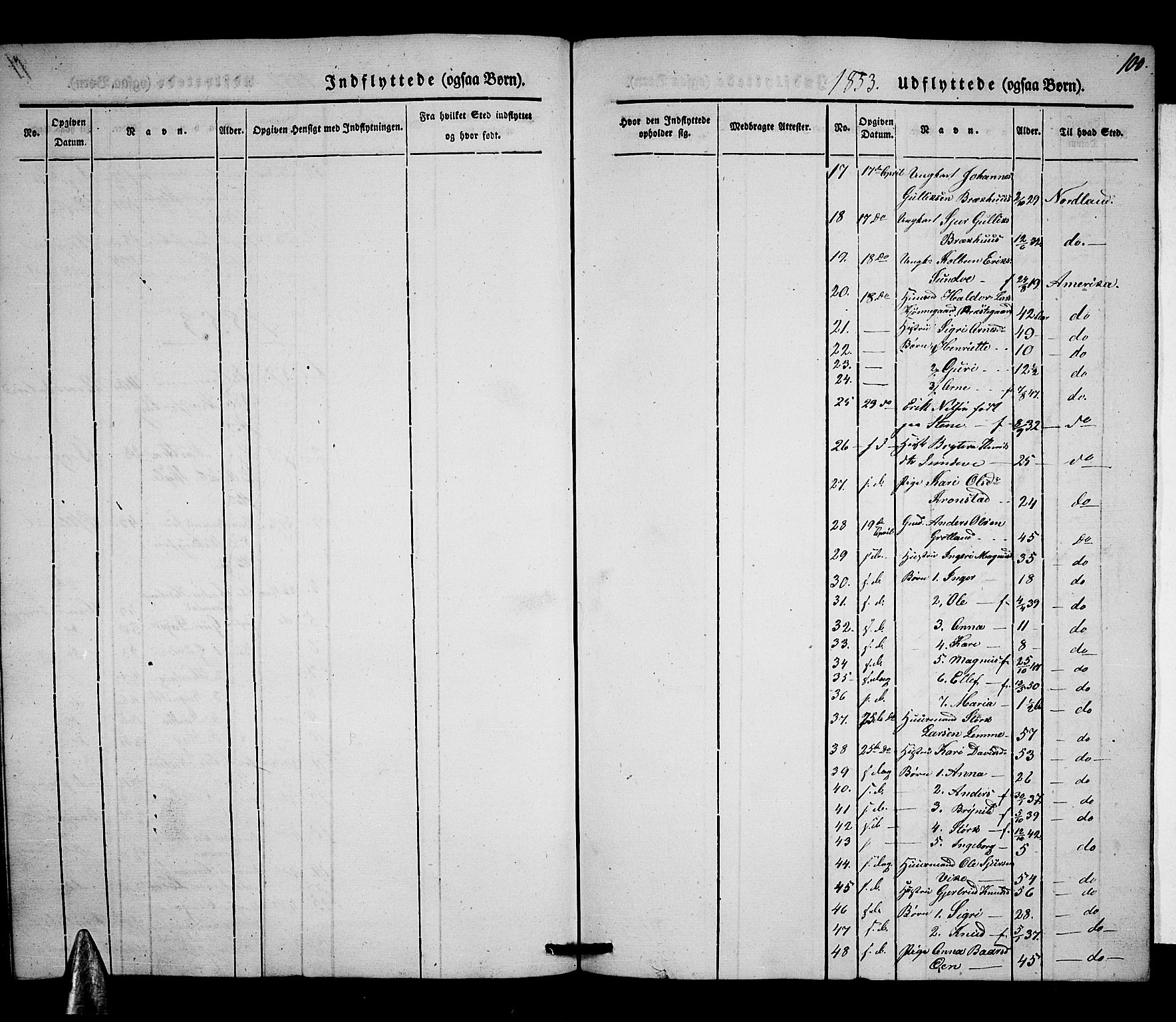 Voss sokneprestembete, AV/SAB-A-79001/H/Haa: Parish register (official) no. A 15, 1845-1855, p. 100