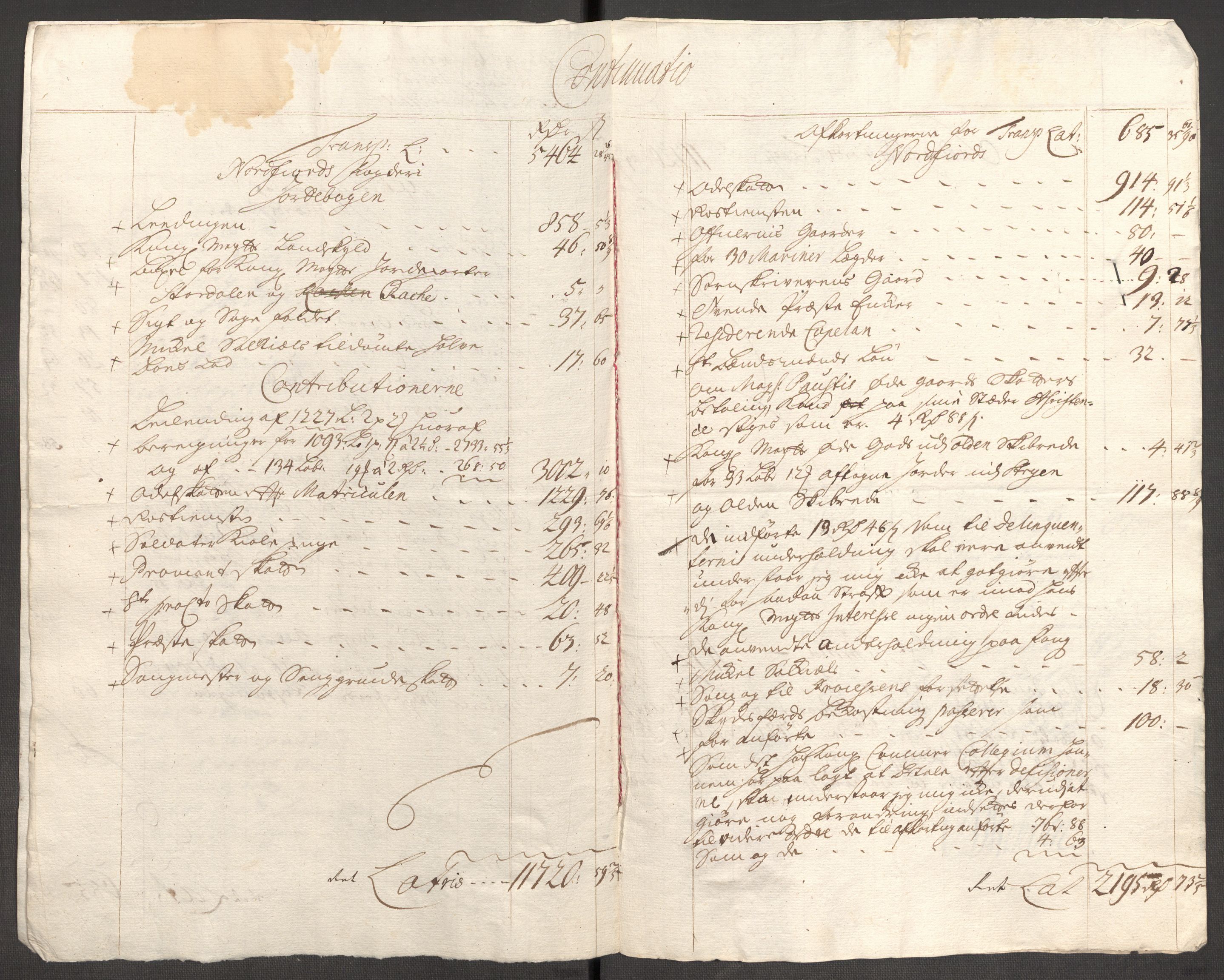 Rentekammeret inntil 1814, Reviderte regnskaper, Fogderegnskap, RA/EA-4092/R53/L3428: Fogderegnskap Sunn- og Nordfjord, 1704, p. 22