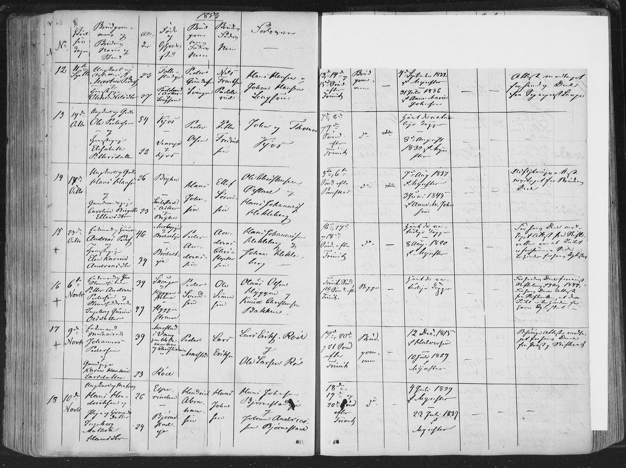 Røyken kirkebøker, AV/SAKO-A-241/F/Fa/L0005: Parish register (official) no. 5, 1833-1856, p. 183