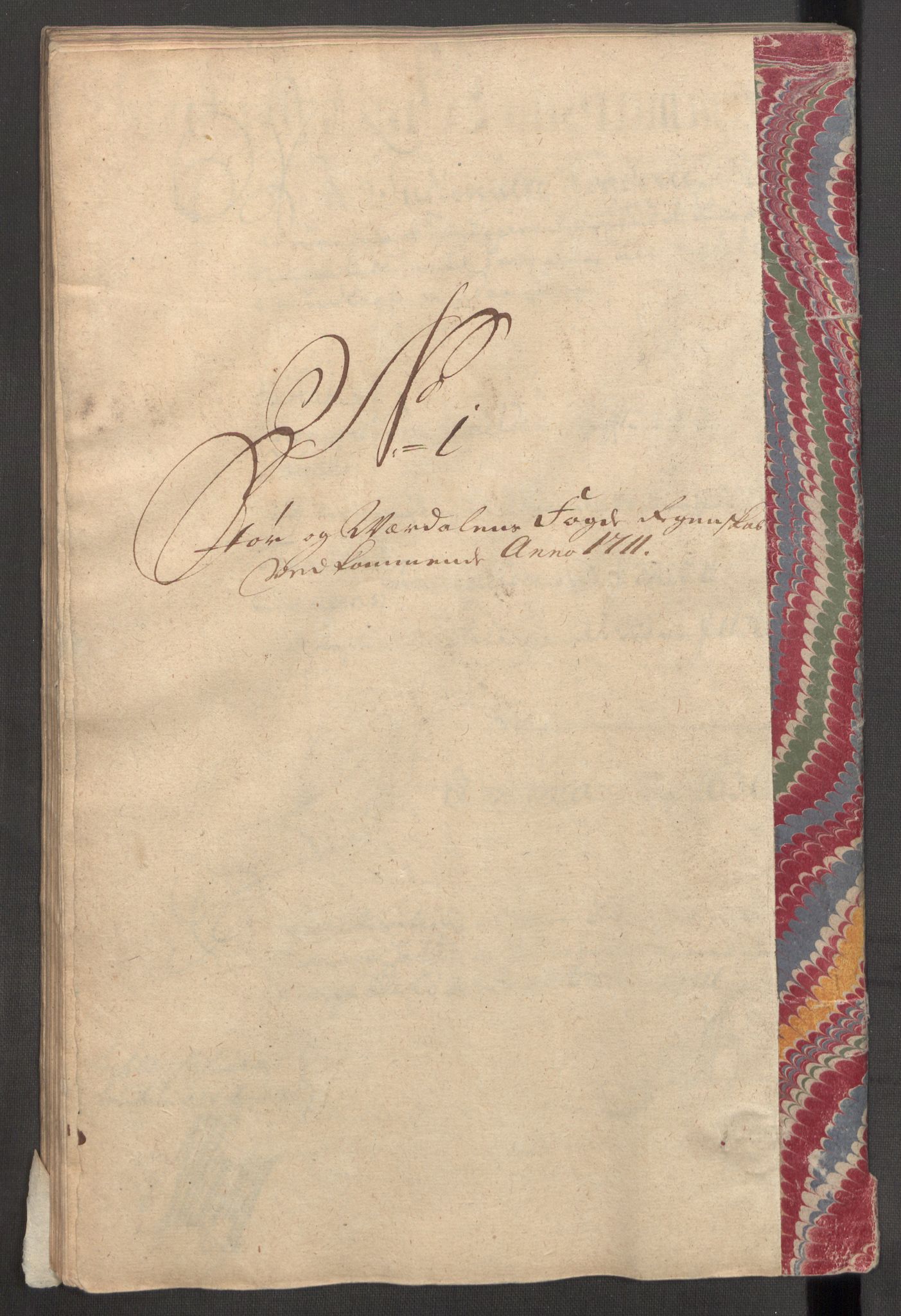 Rentekammeret inntil 1814, Reviderte regnskaper, Fogderegnskap, AV/RA-EA-4092/R62/L4201: Fogderegnskap Stjørdal og Verdal, 1711, p. 87