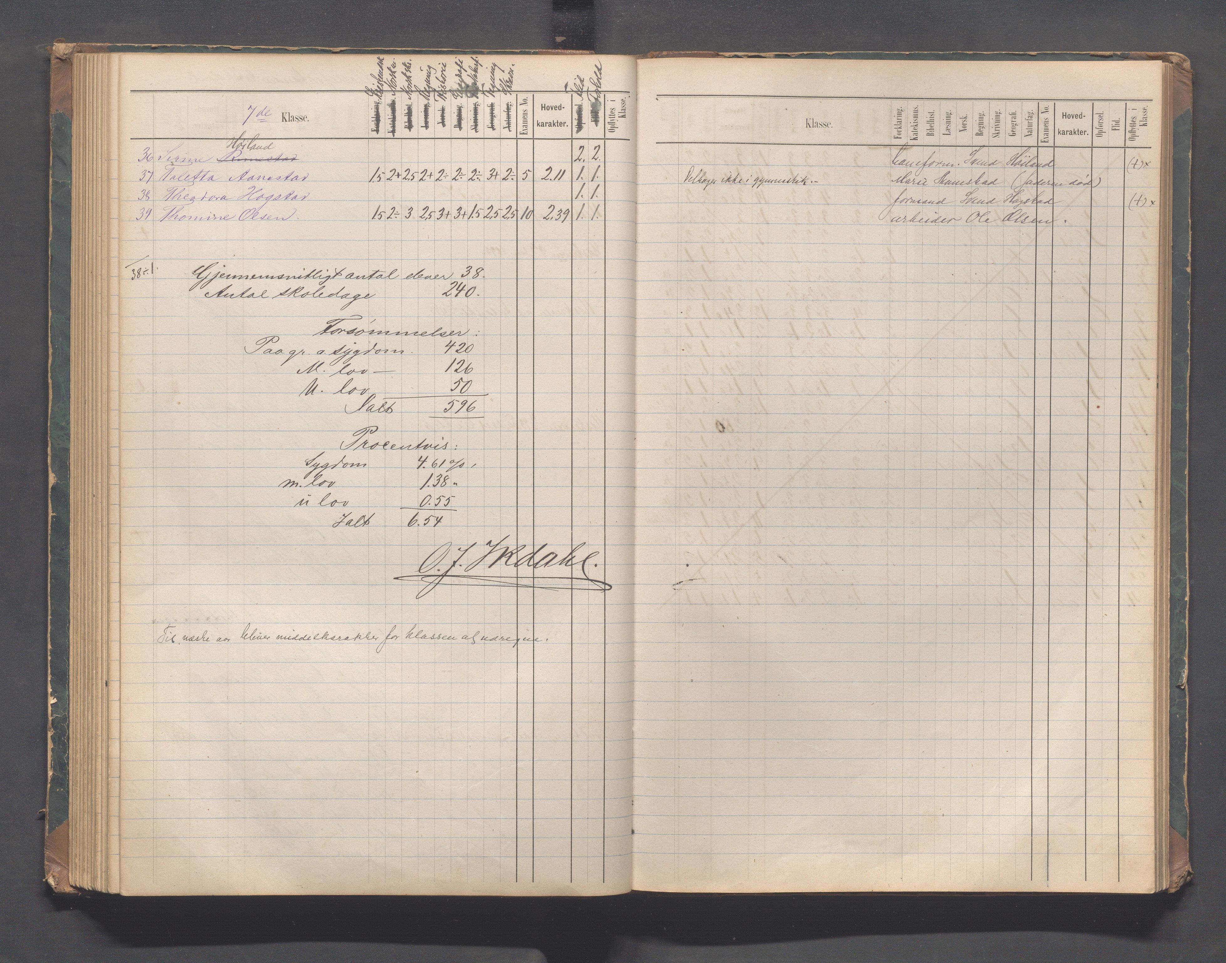 Sandnes kommune - Sandnes folkeskole/Trones skole, IKAR/K-100247/F/L0004: Eksamensprotokoll, 1876-1897, p. 103