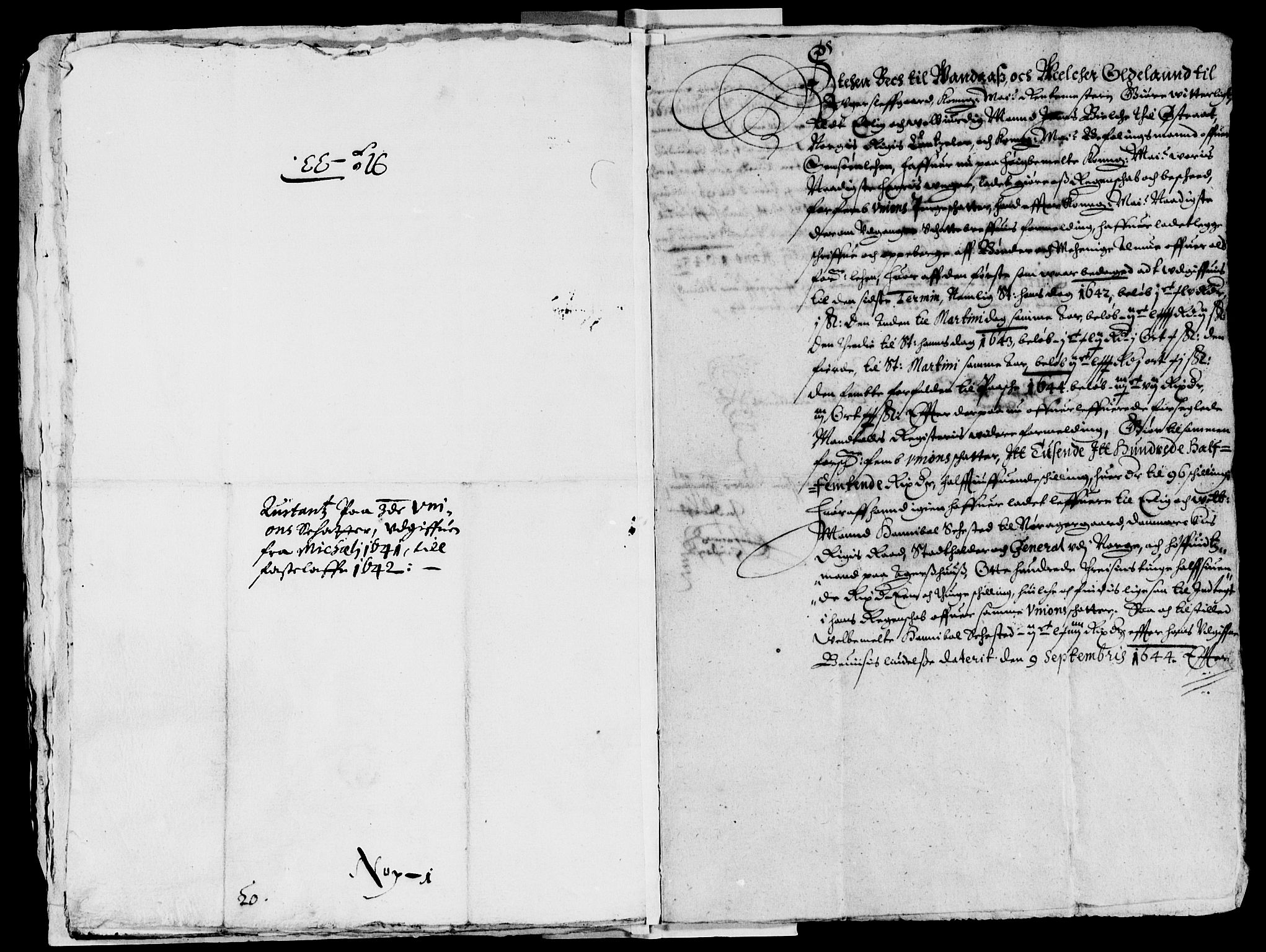 Rentekammeret inntil 1814, Reviderte regnskaper, Lensregnskaper, AV/RA-EA-5023/R/Rb/Rbe/L0003: Onsøy len, 1615-1656