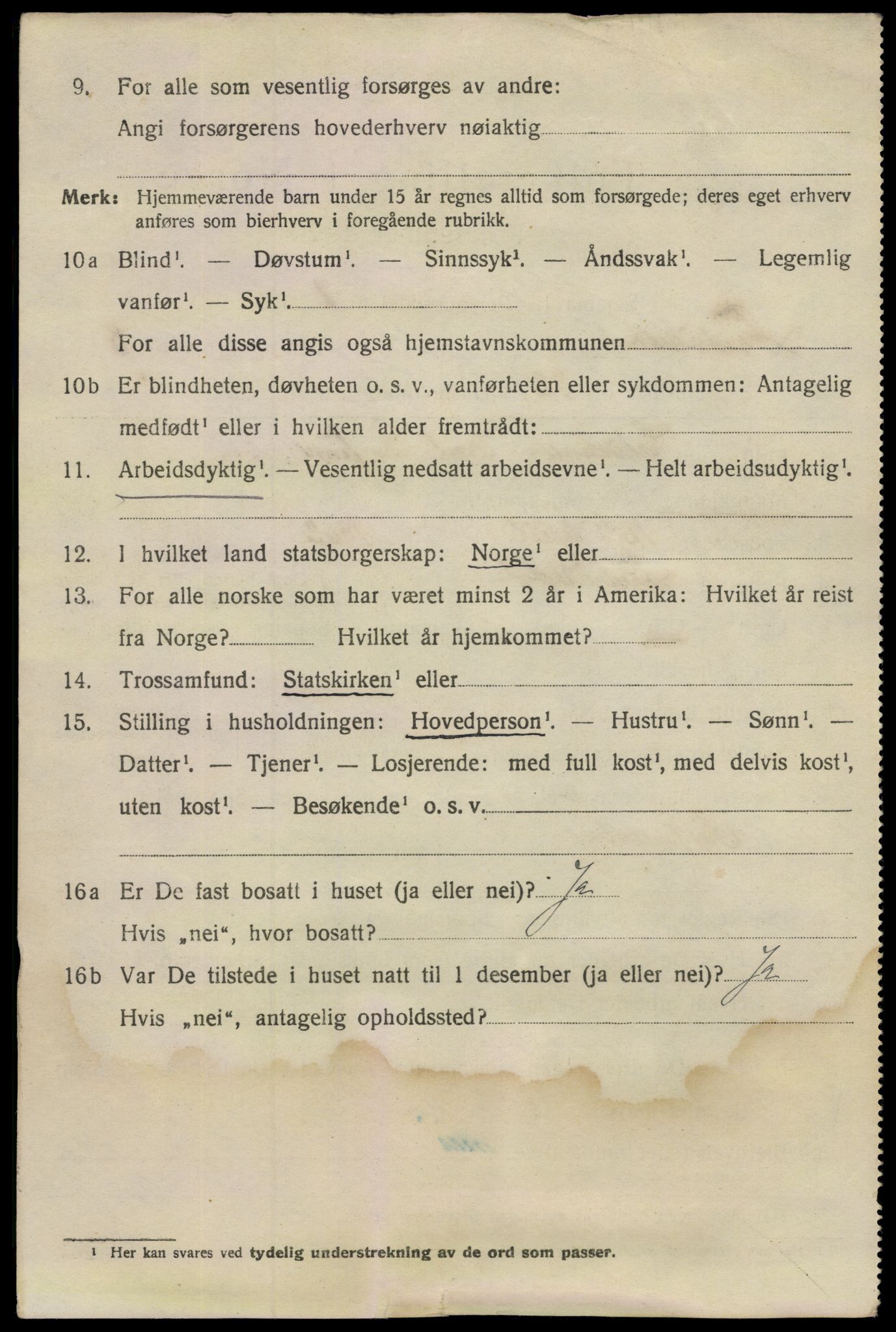 SAO, 1920 census for Fredrikstad, 1920, p. 25050