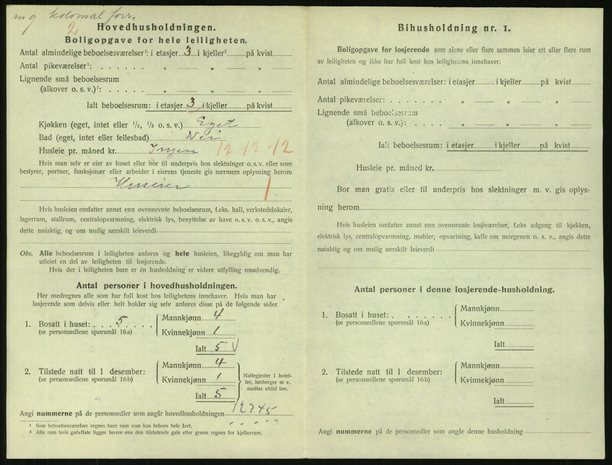 SAKO, 1920 census for Svelvik, 1920, p. 1136