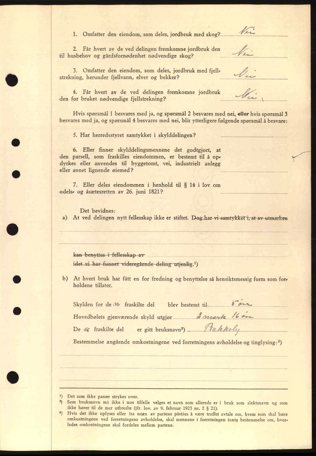 Nordre Sunnmøre sorenskriveri, AV/SAT-A-0006/1/2/2C/2Ca: Mortgage book no. A17, 1943-1944, Diary no: : 412/1944