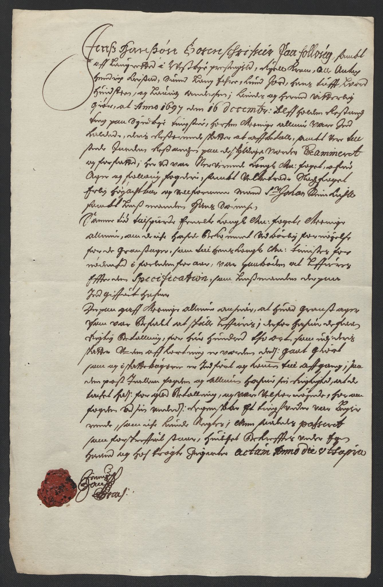 Rentekammeret inntil 1814, Reviderte regnskaper, Fogderegnskap, AV/RA-EA-4092/R10/L0440: Fogderegnskap Aker og Follo, 1696-1697, p. 446