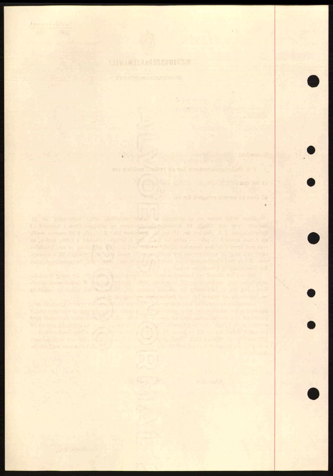 Nordre Sunnmøre sorenskriveri, AV/SAT-A-0006/1/2/2C/2Ca: Mortgage book no. B6-14 a, 1942-1945, Diary no: : 360/1944