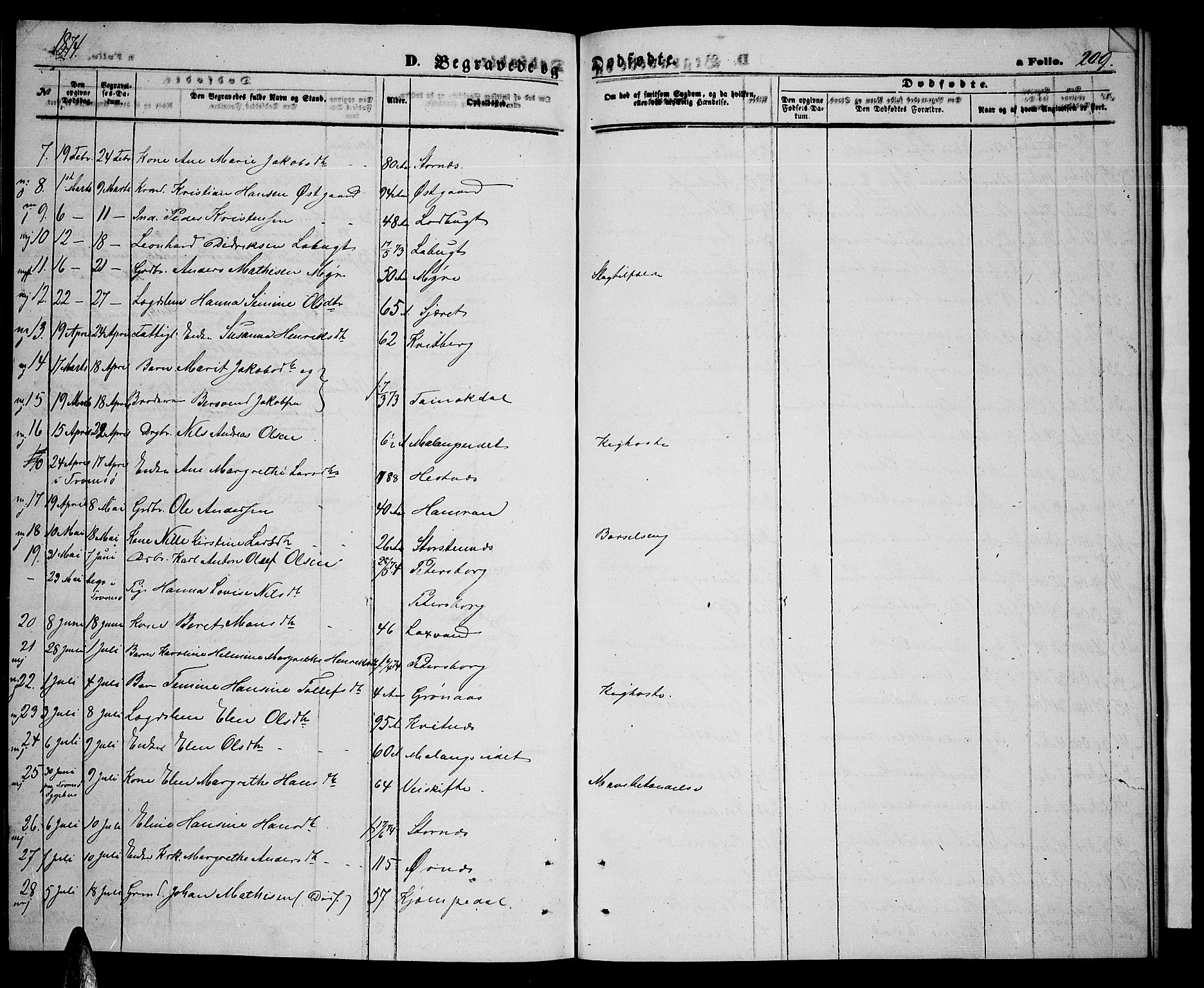 Balsfjord sokneprestembete, SATØ/S-1303/G/Ga/L0006klokker: Parish register (copy) no. 6, 1863-1878, p. 209