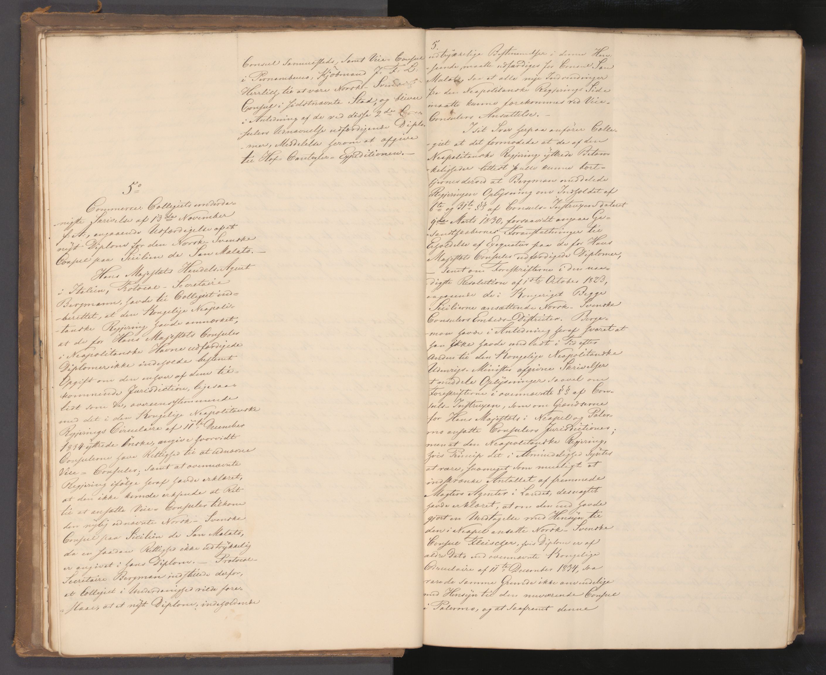 Statsrådssekretariatet, AV/RA-S-1001/A/Ab/L0046: Kgl. res. nr. 1-540, 1. halvår, 1838