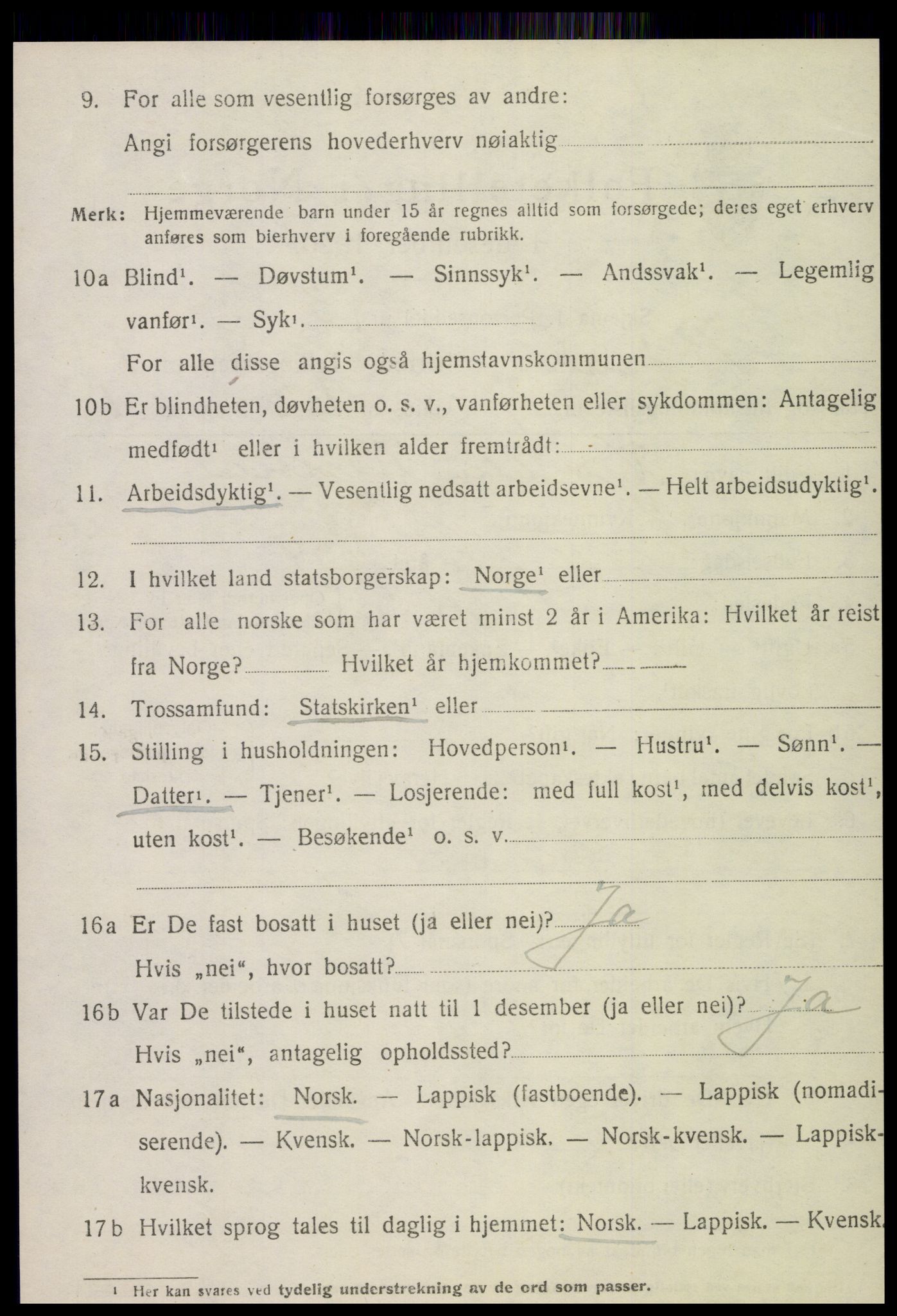 SAT, 1920 census for Røra, 1920, p. 688