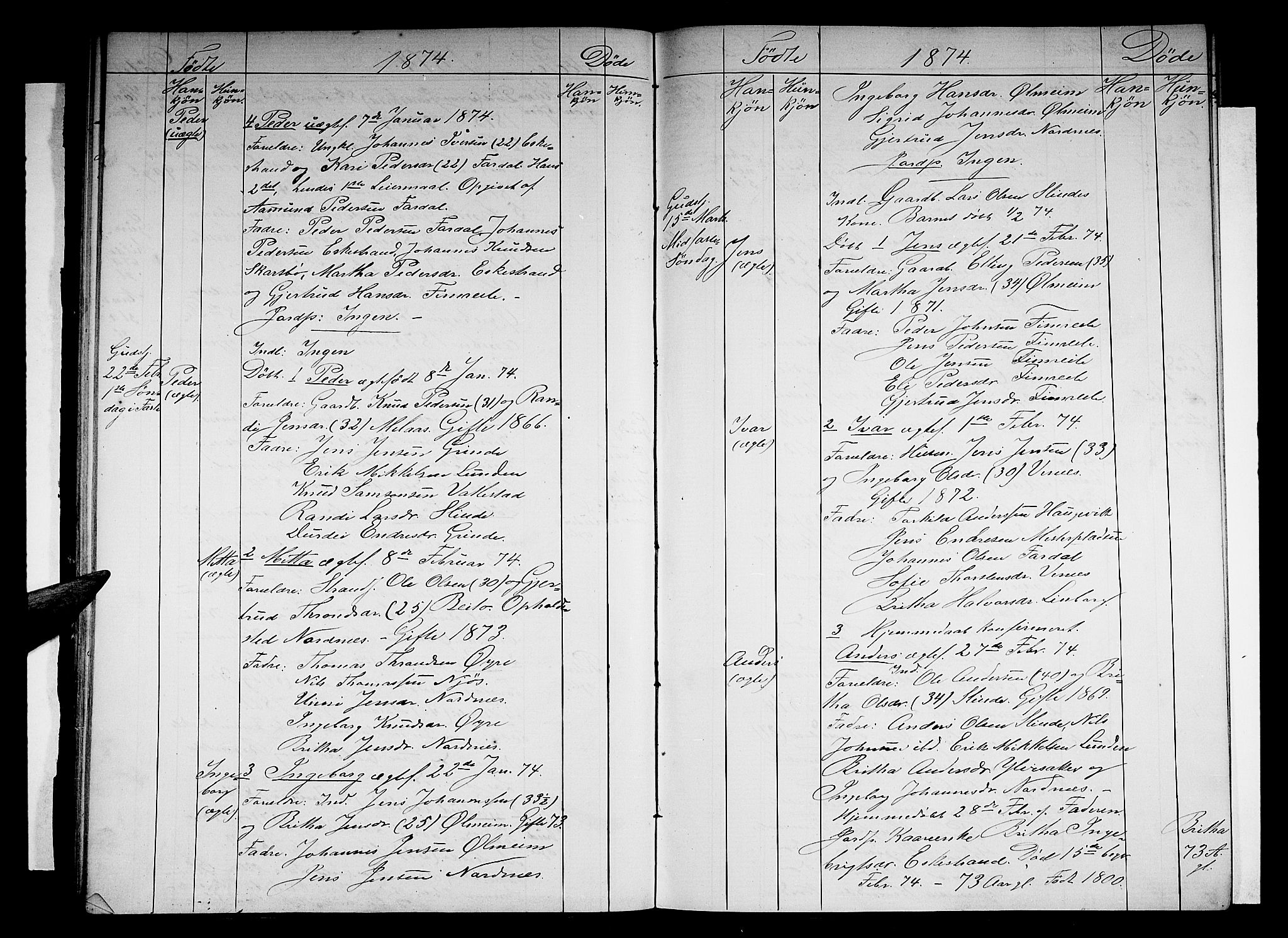 Sogndal sokneprestembete, SAB/A-81301/H/Hab/Habc/L0001: Parish register (copy) no. C 1, 1868-1883, p. 29