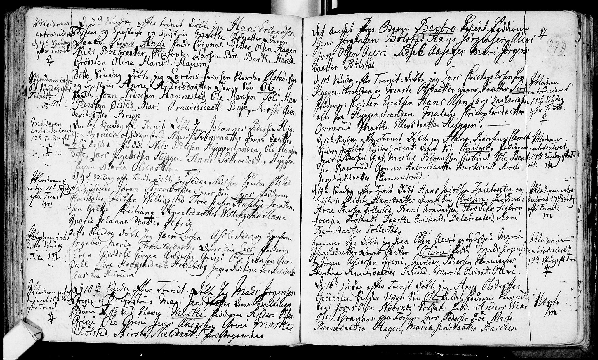 Røyken kirkebøker, SAKO/A-241/F/Fa/L0002: Parish register (official) no. 2, 1731-1782, p. 277