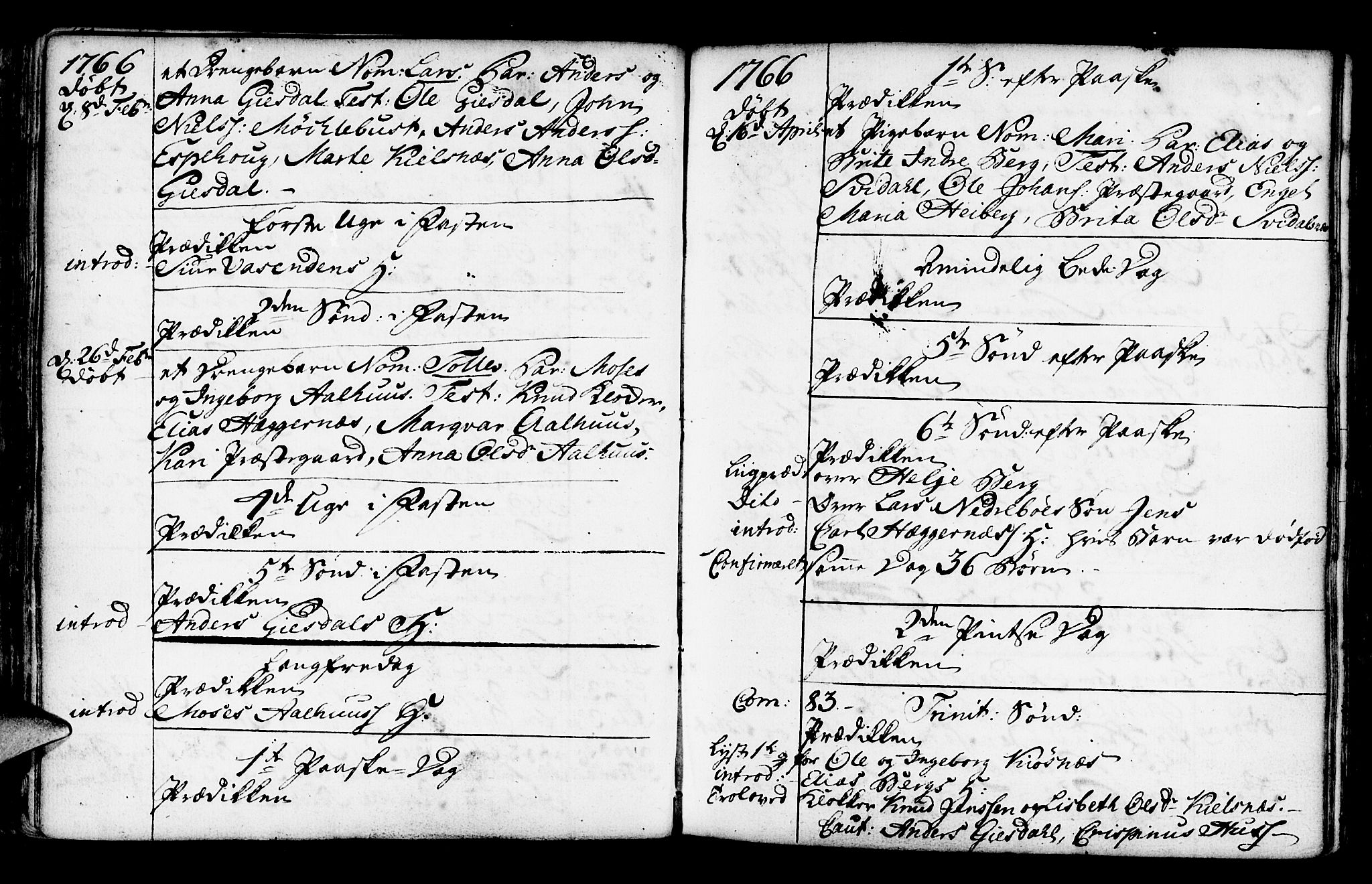 Jølster sokneprestembete, SAB/A-80701/H/Haa/Haaa/L0003: Parish register (official) no. A 3, 1748-1789, p. 109