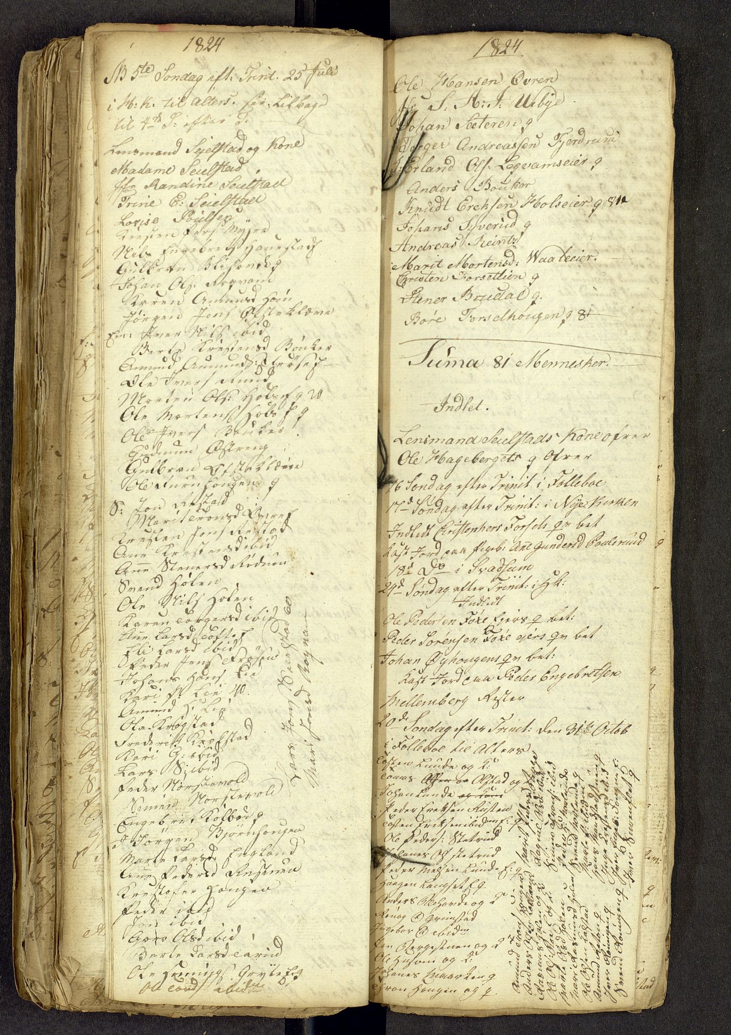 Gausdal prestekontor, AV/SAH-PREST-090/H/Ha: Parish register draft no. -, 1809-1827