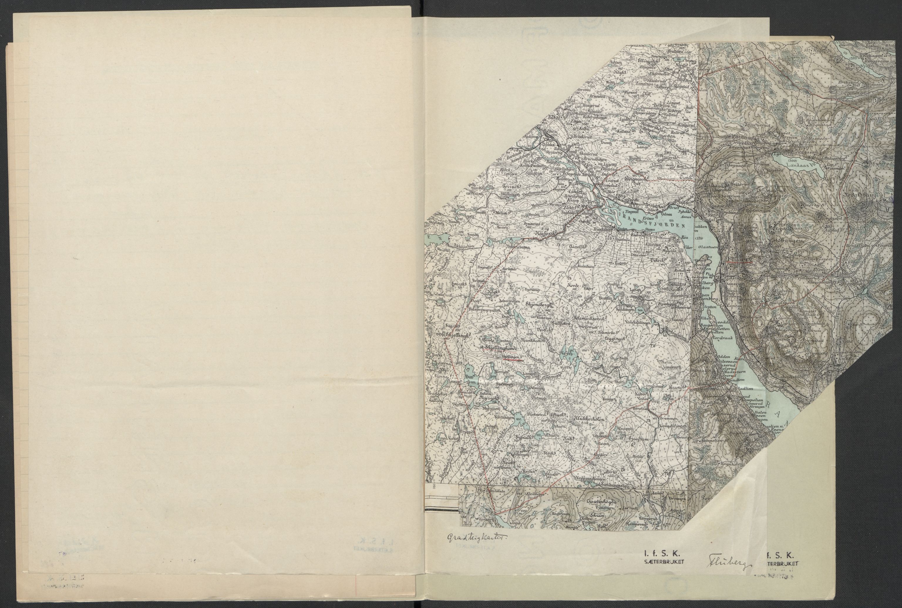 Instituttet for sammenlignende kulturforskning, AV/RA-PA-0424/F/Fc/L0004/0003: Eske B4: / Oppland (perm IX), 1933-1935