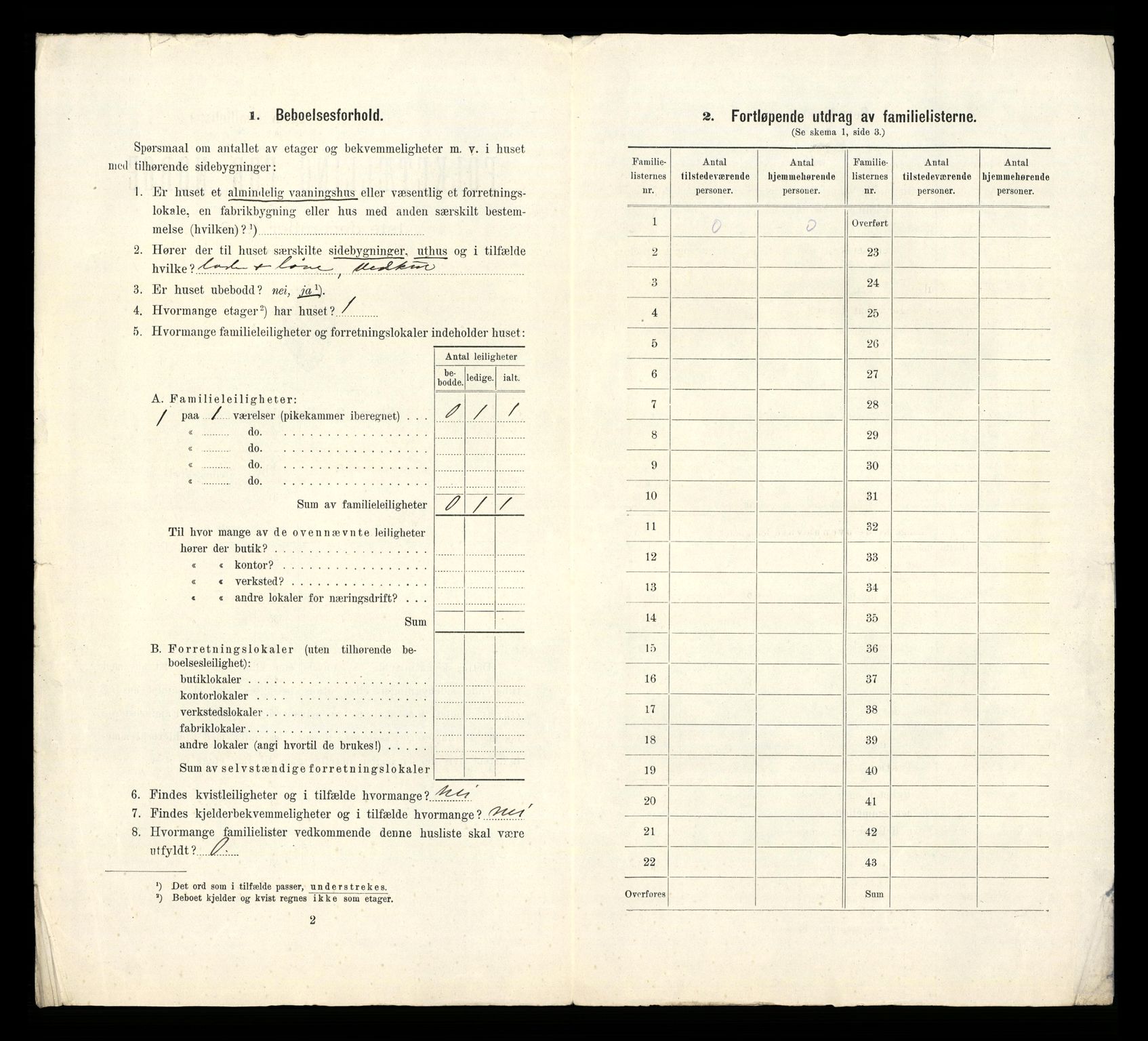 RA, 1910 census for Kongsberg, 1910, p. 3017