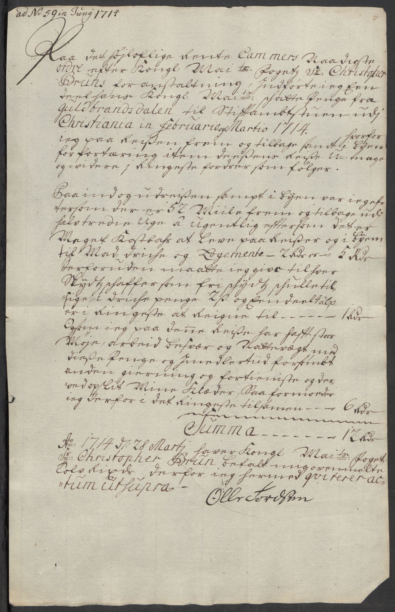 Rentekammeret inntil 1814, Reviderte regnskaper, Fogderegnskap, AV/RA-EA-4092/R17/L1188: Fogderegnskap Gudbrandsdal, 1718, p. 256