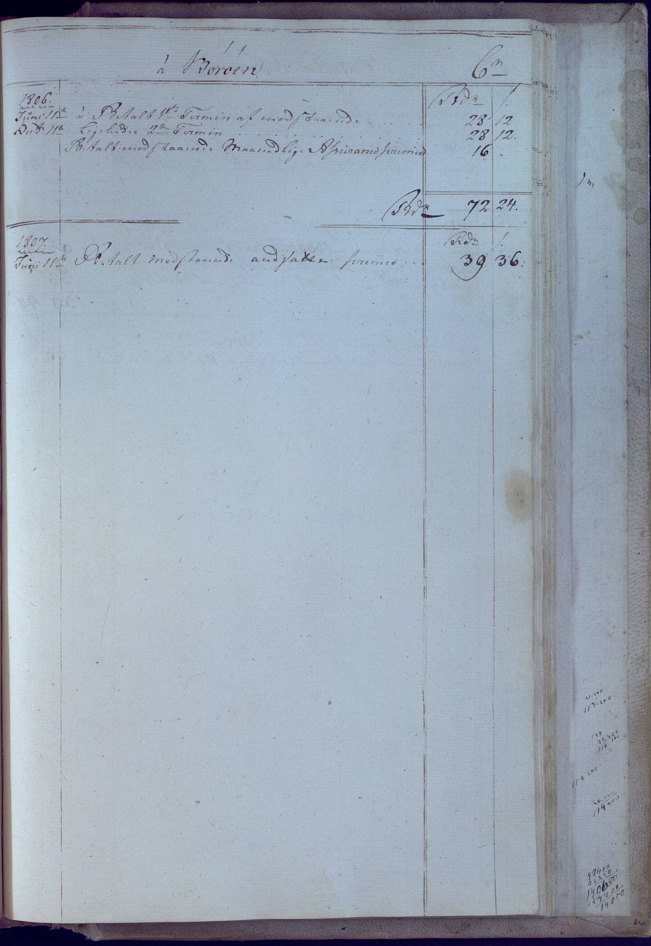 Oxefjordens indbyrdes Assuranceselskab, AAKS/PA-1060a/A/A01/L0001: Forhandlingsprotokoll med regnskap, 1806-1819, p. 29