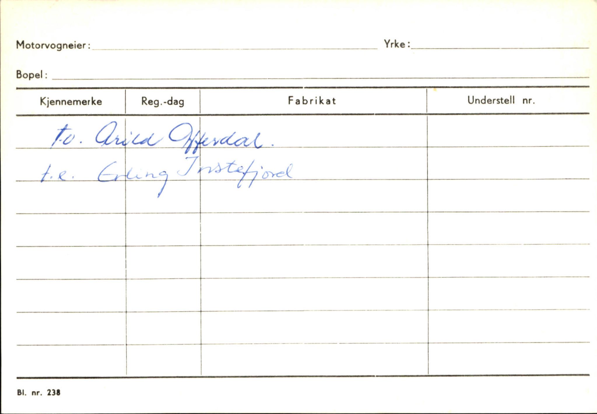 Statens vegvesen, Sogn og Fjordane vegkontor, AV/SAB-A-5301/4/F/L0130: Eigarregister Eid T-Å. Høyanger A-O, 1945-1975, p. 612