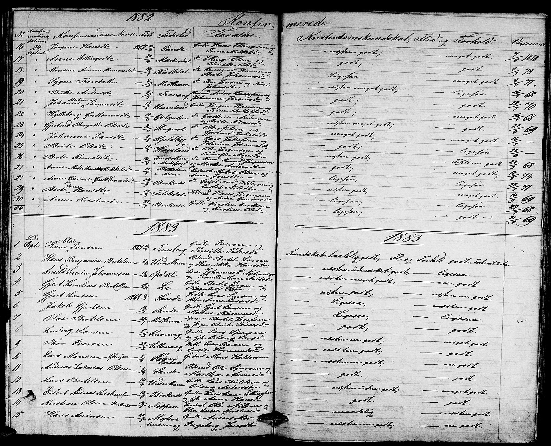 Gulen sokneprestembete, AV/SAB-A-80201/H/Hab/Habb/L0002: Parish register (copy) no. B 2, 1867-1883, p. 144