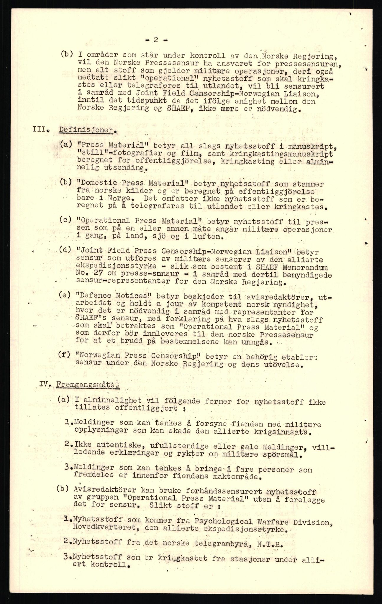 Forsvaret, Forsvarets krigshistoriske avdeling, AV/RA-RAFA-2017/Y/Yf/L0211: II-C-11-2140  -  Forsvarets overkommandos virksomhet utenfor Norge, 1940-1945, p. 784