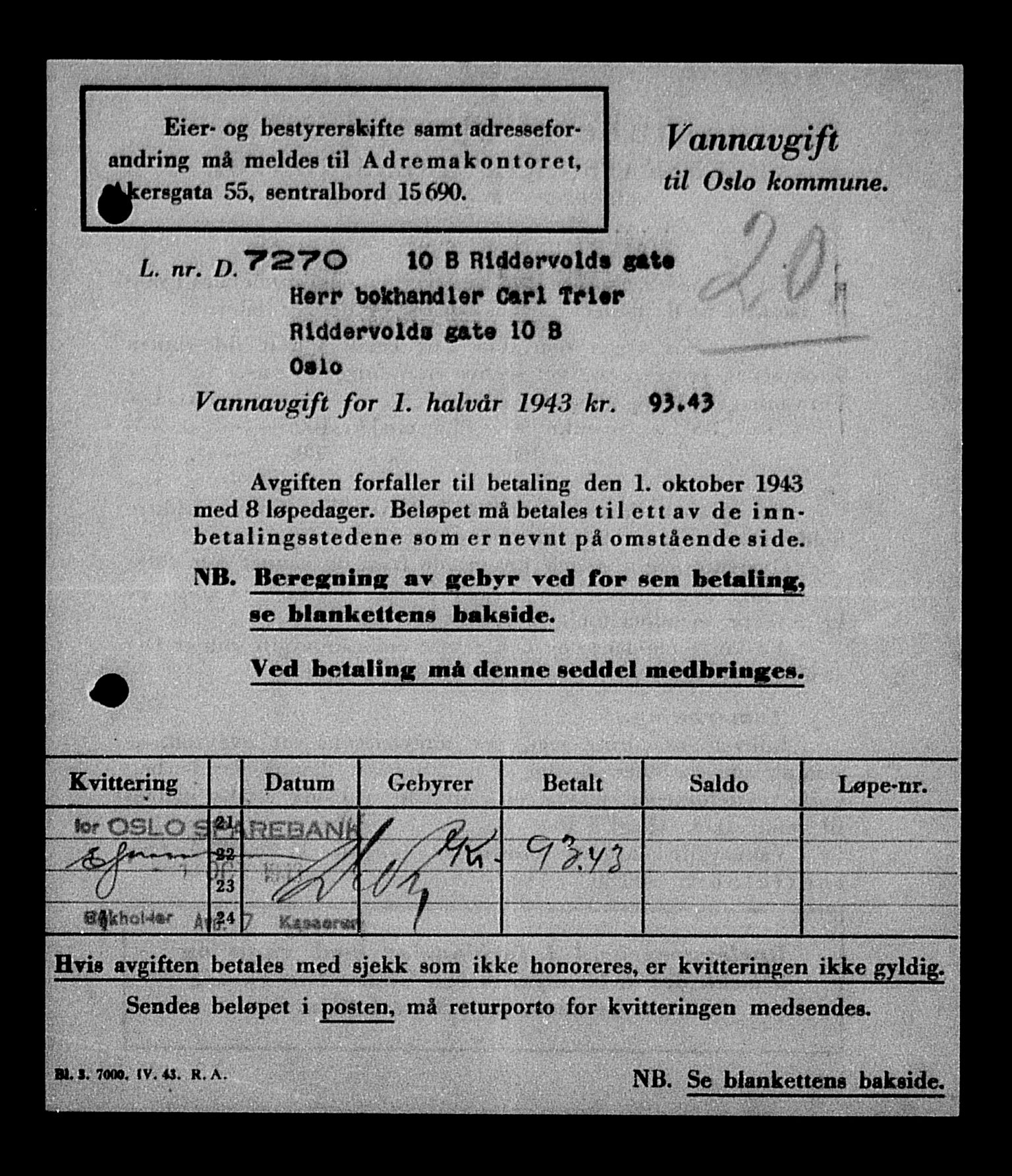 Justisdepartementet, Tilbakeføringskontoret for inndratte formuer, AV/RA-S-1564/H/Hc/Hcc/L0984: --, 1945-1947, p. 441