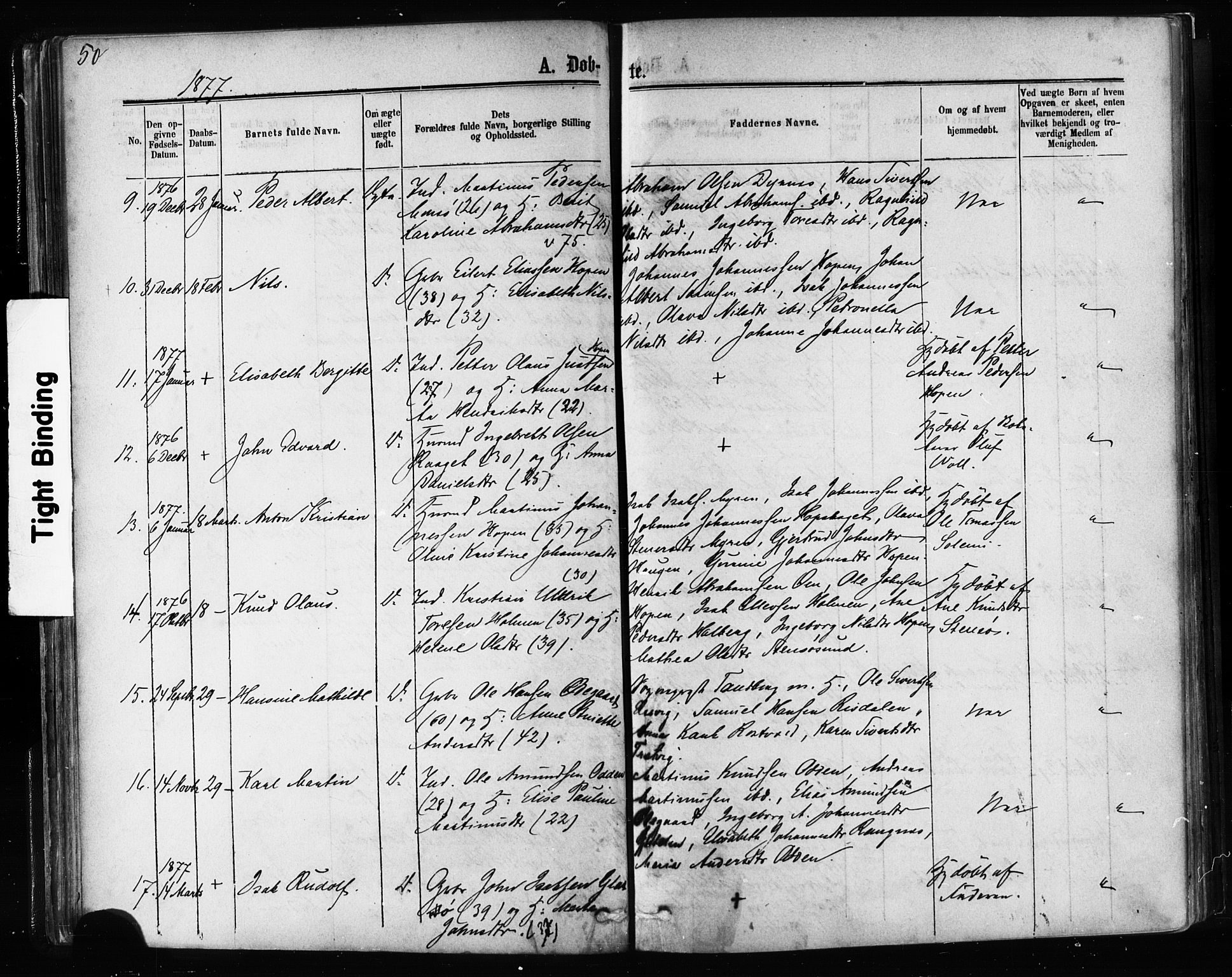 Ministerialprotokoller, klokkerbøker og fødselsregistre - Møre og Romsdal, AV/SAT-A-1454/581/L0938: Parish register (official) no. 581A06, 1873-1879, p. 50