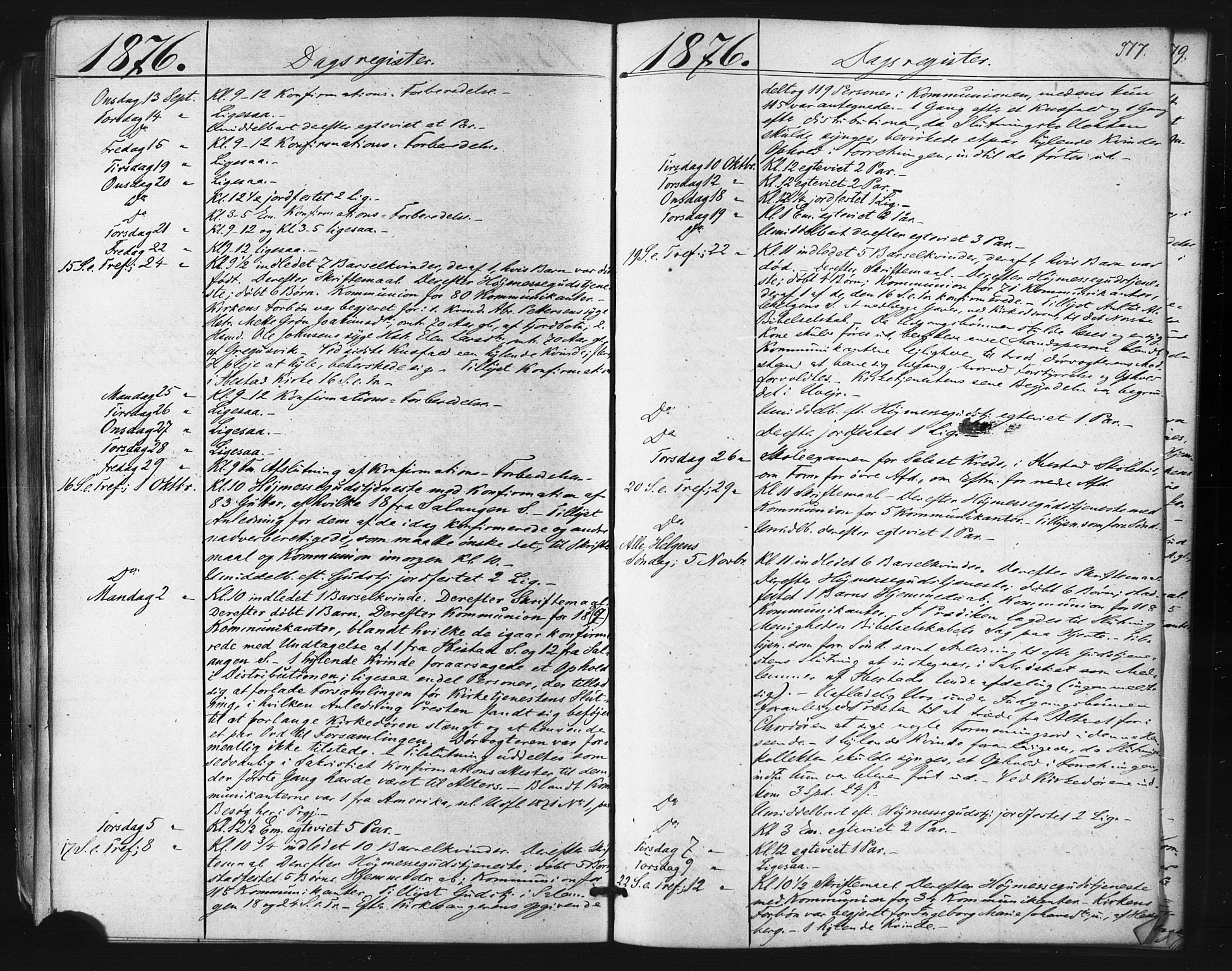 Ibestad sokneprestembete, SATØ/S-0077/H/Ha/Haa/L0010kirke: Parish register (official) no. 10, 1869-1879, p. 517