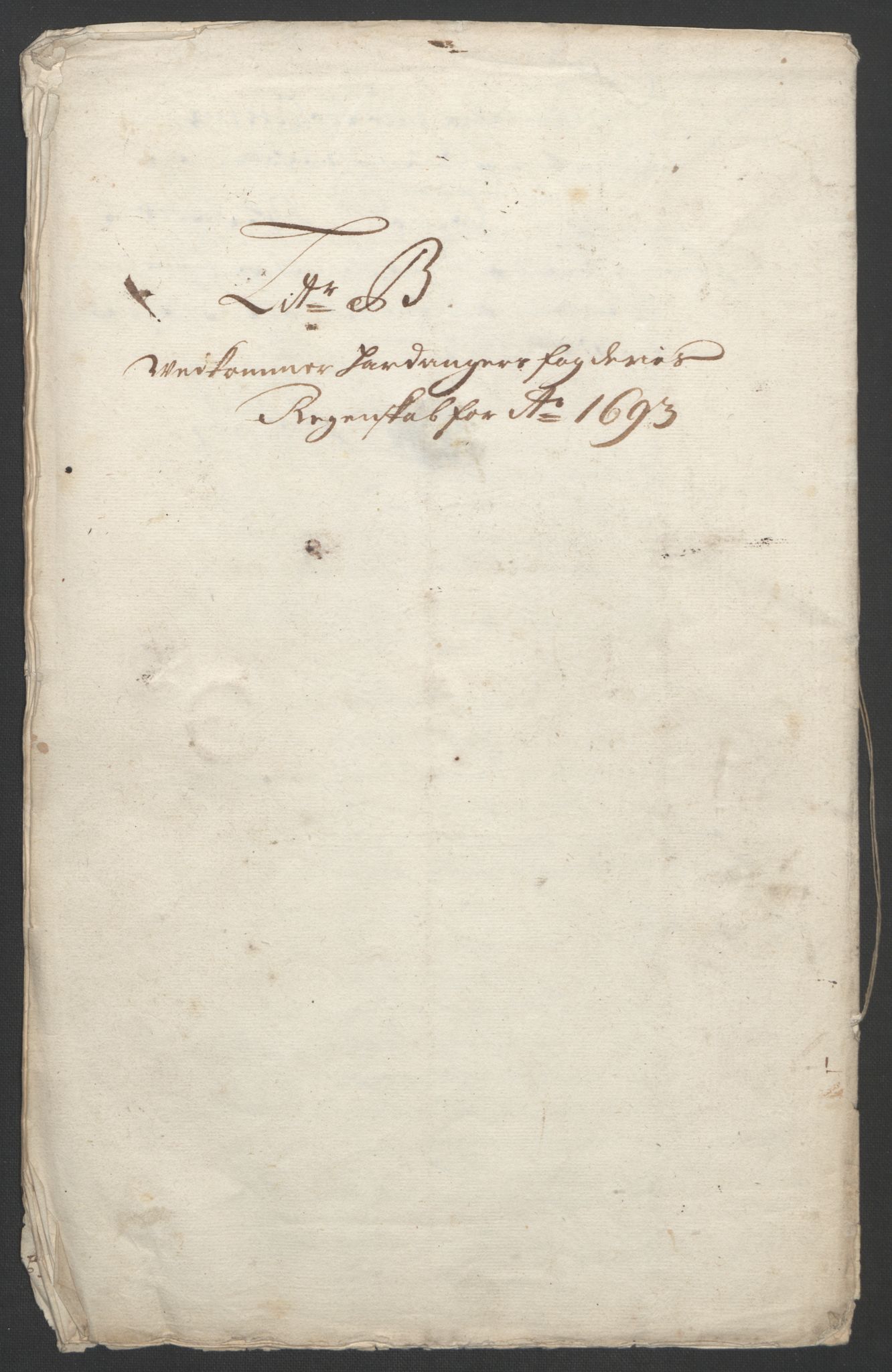 Rentekammeret inntil 1814, Reviderte regnskaper, Fogderegnskap, RA/EA-4092/R48/L2974: Fogderegnskap Sunnhordland og Hardanger, 1693, p. 259