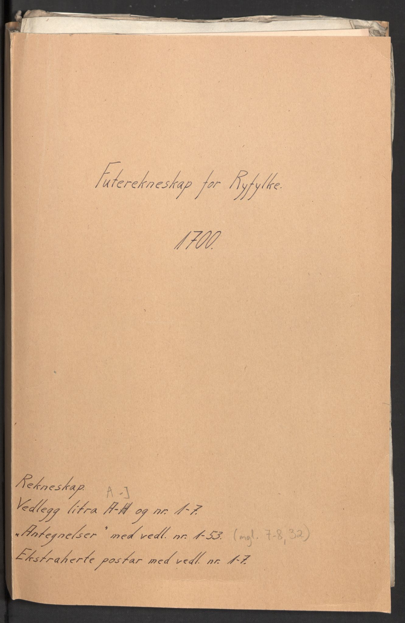 Rentekammeret inntil 1814, Reviderte regnskaper, Fogderegnskap, AV/RA-EA-4092/R47/L2858: Fogderegnskap Ryfylke, 1697-1700, p. 317