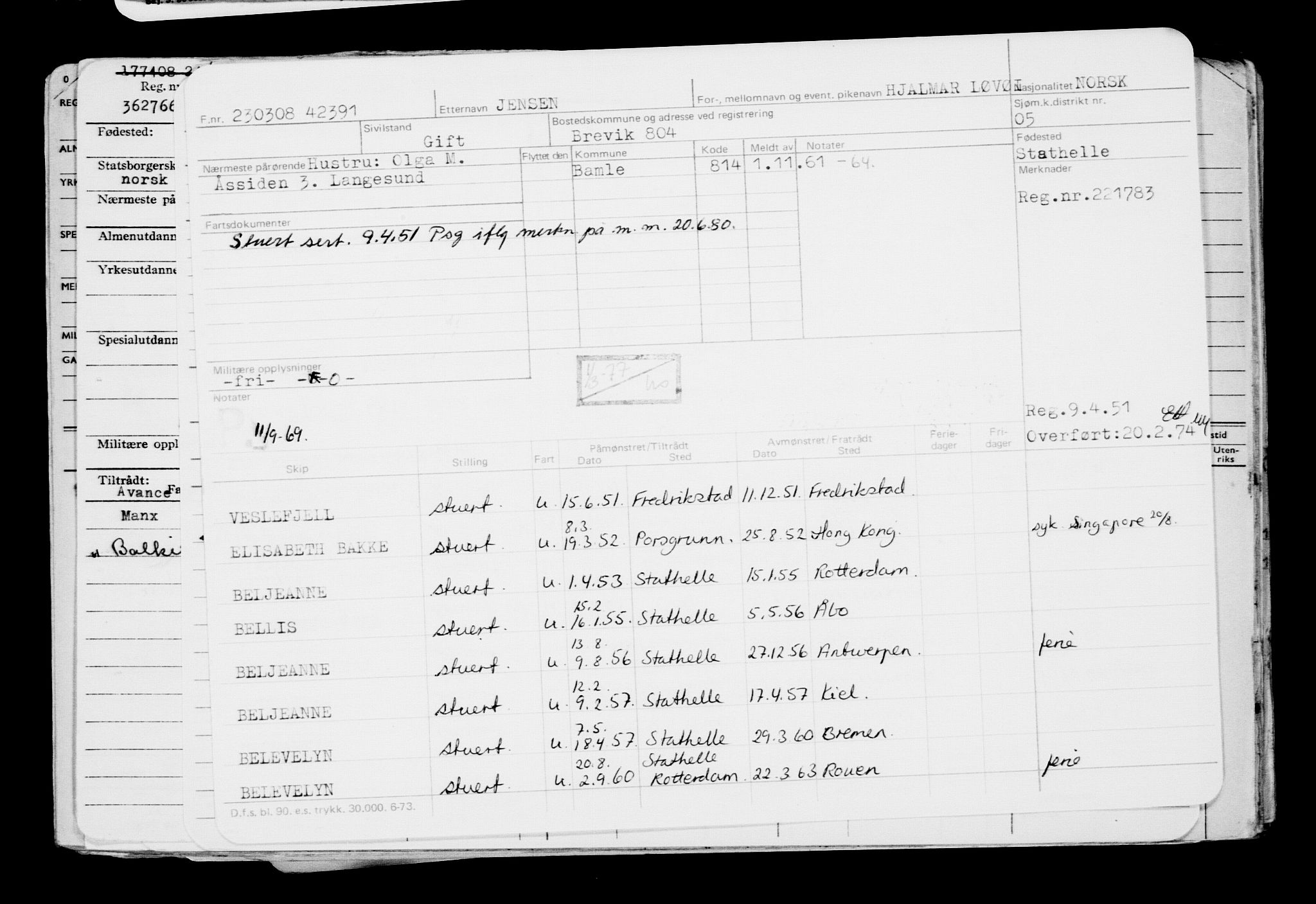 Direktoratet for sjømenn, AV/RA-S-3545/G/Gb/L0076: Hovedkort, 1908, p. 268