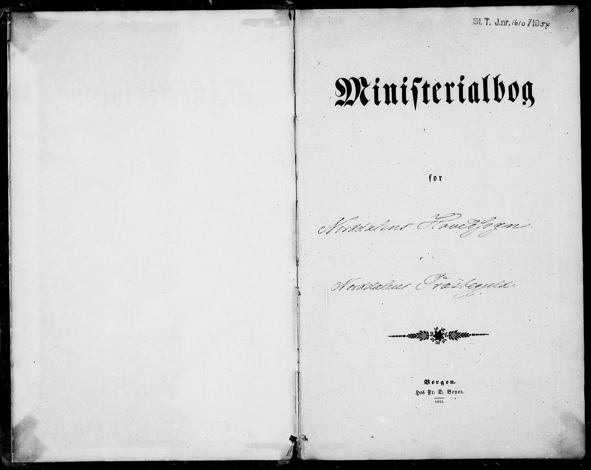 Ministerialprotokoller, klokkerbøker og fødselsregistre - Møre og Romsdal, SAT/A-1454/519/L0251: Parish register (official) no. 519A10, 1854-1868